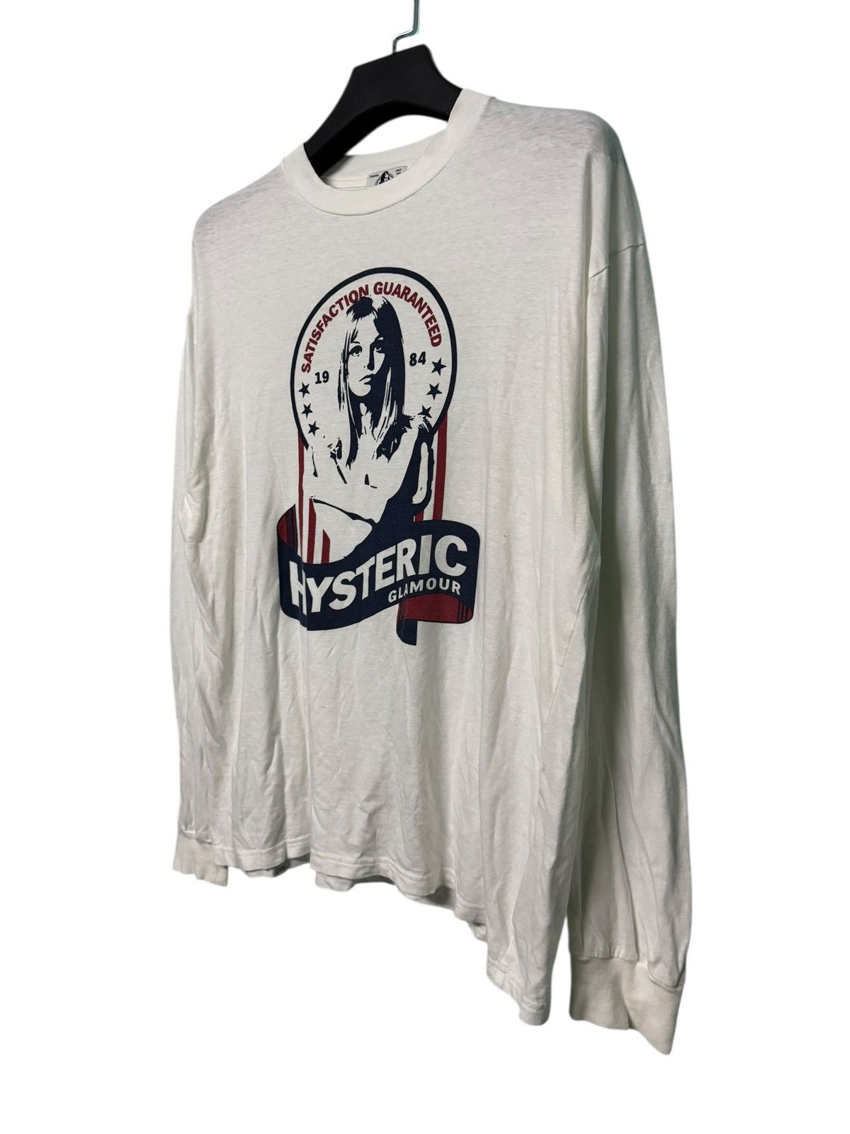Hysteric Glamour VINTAGE HYSTERIC GLAMOUR SATISFACTION GUARANTEED BIG LOGO Size US L / EU 52-54 / 3 - 2 Thumbnail