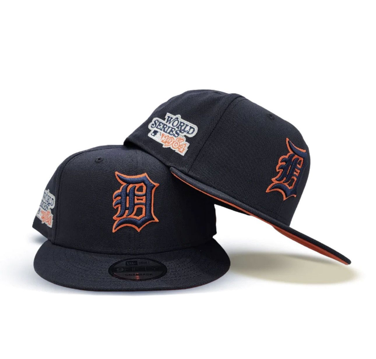image of New Era 9Fifty Detroit Tigers Snapback in Black, Men's