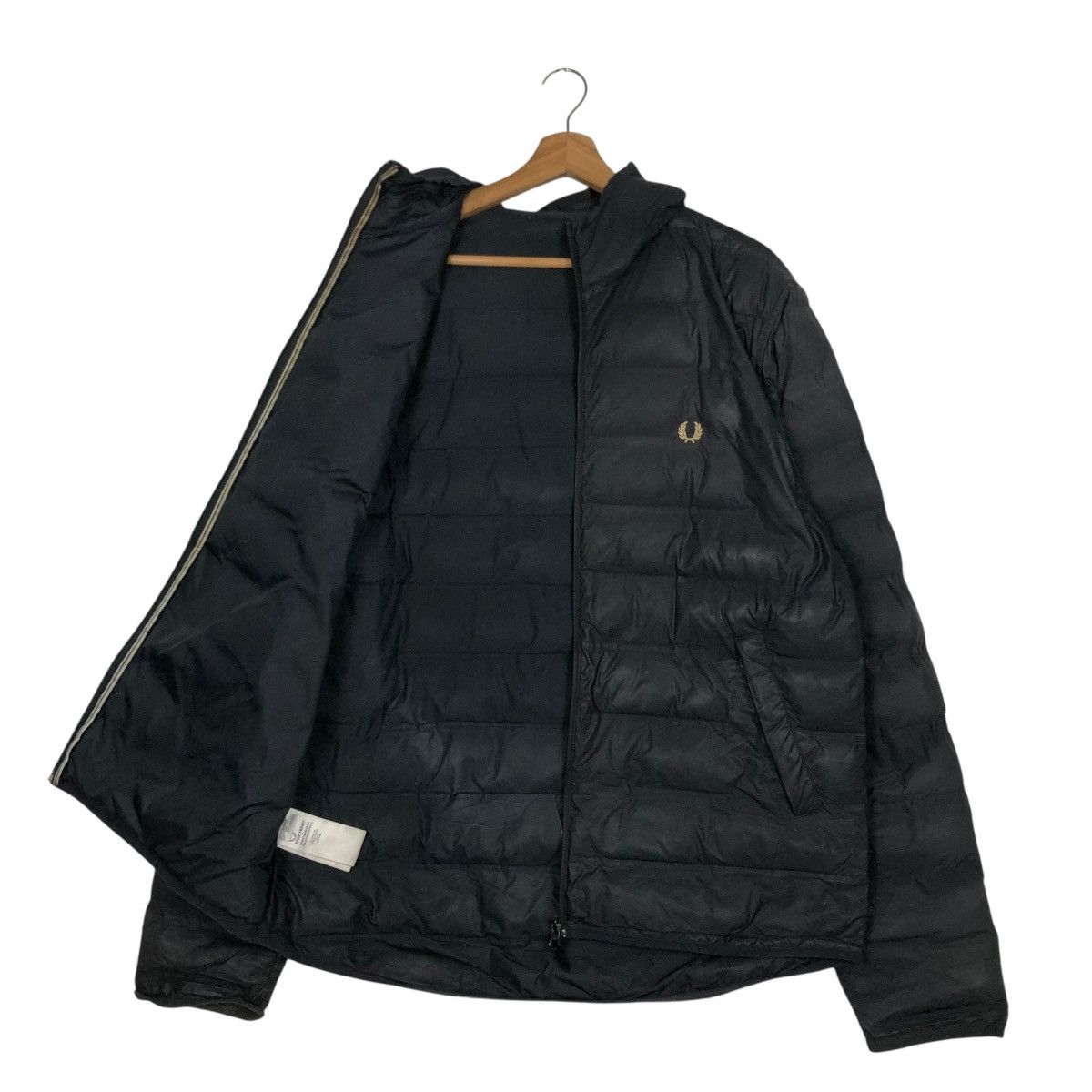 Fred Perry 🔥VINTAGE ZUPPER PUFFER JACKET QUILTED FRED PERRY Size US M / EU 48-50 / 2 - 14 Thumbnail