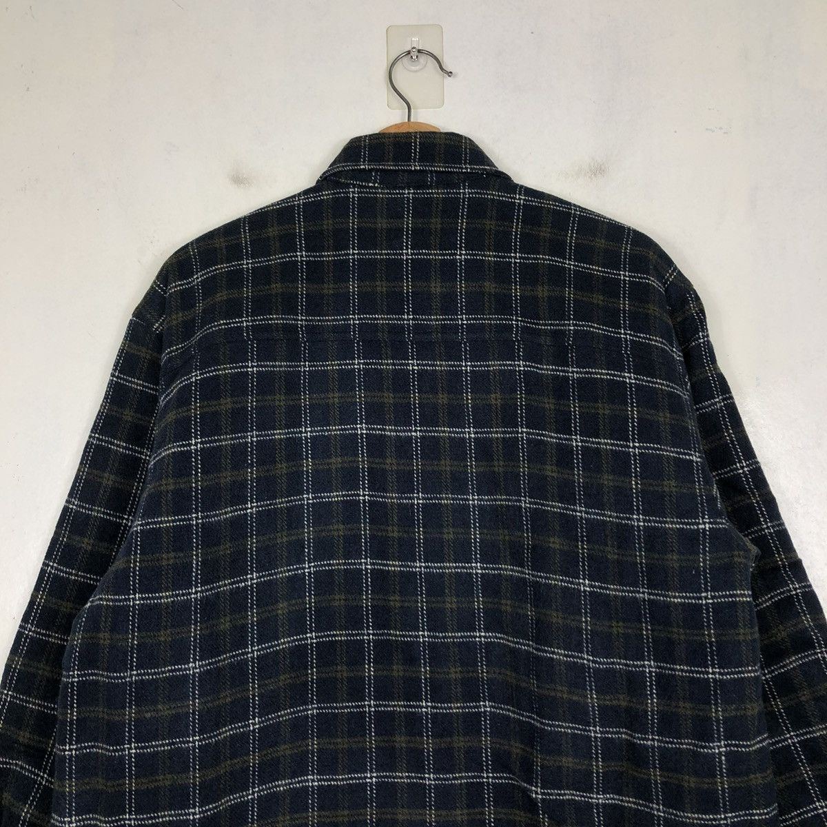 Japanese Brand × Vintage 📌VINTAGE ZIPPER JACKET BLACK BASS TARTAN ISSEY MIYAKE Size US M / EU 48-50 / 2 - 10 Thumbnail