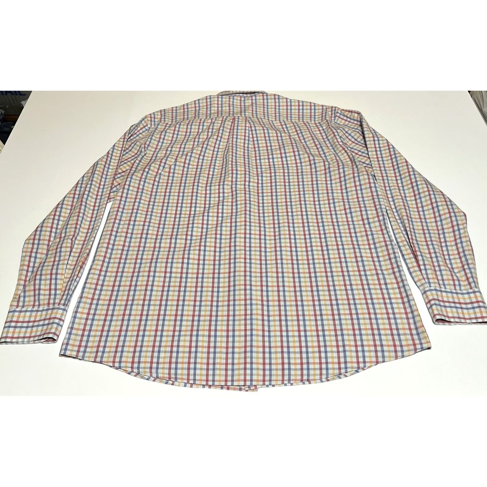 johnnie-O johnnie-O Performance Shirt Mens Large Multicolor Plaid Button Down Long Sleeve Regular Fit Casual Travel Shirt Size US L / EU 52-54 / 3 - 3 Thumbnail