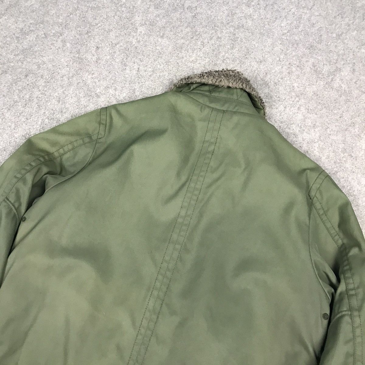 Diesel × Japanese Brand DIESEL MILITARY STYLE BOMBER ZIPPER JACKET Size US S / EU 44-46 / 1 - 10 Thumbnail