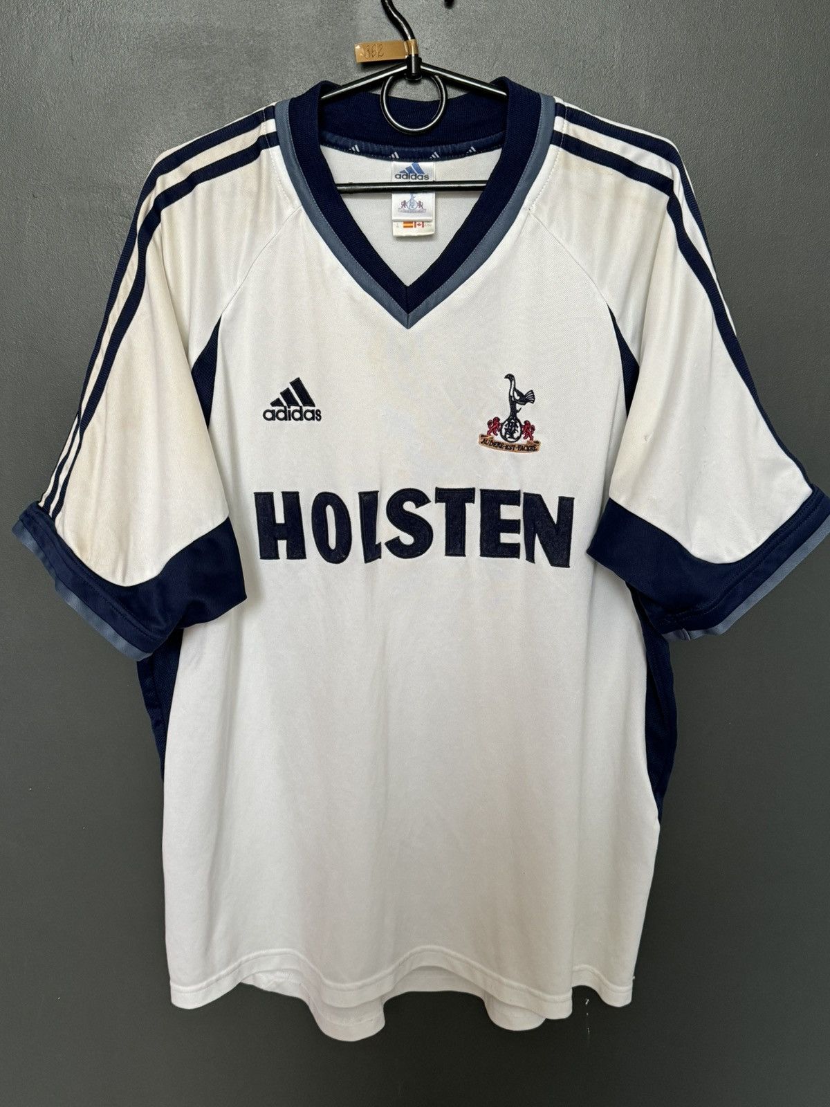 Adidas Tottenham Hotspur 01/02 Home Football Jersey Size US XL / EU 56 / 4 - 1 Thumbnail