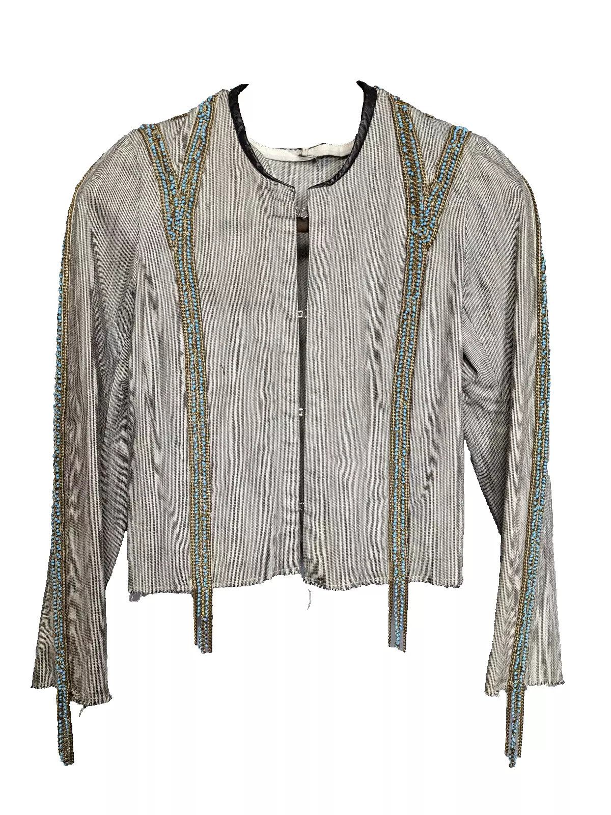 Iro IRO jacket Talya cropped beaded size 1 Size S / US 4 / IT 40 - 9 Thumbnail