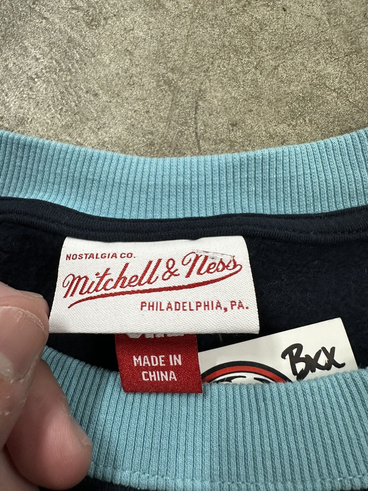 Mitchell & Ness Mitchell & Ness Seattle Kraken NHL Jersey Sweatshirt Size US XXL / EU 58 / 5 - 16 Thumbnail