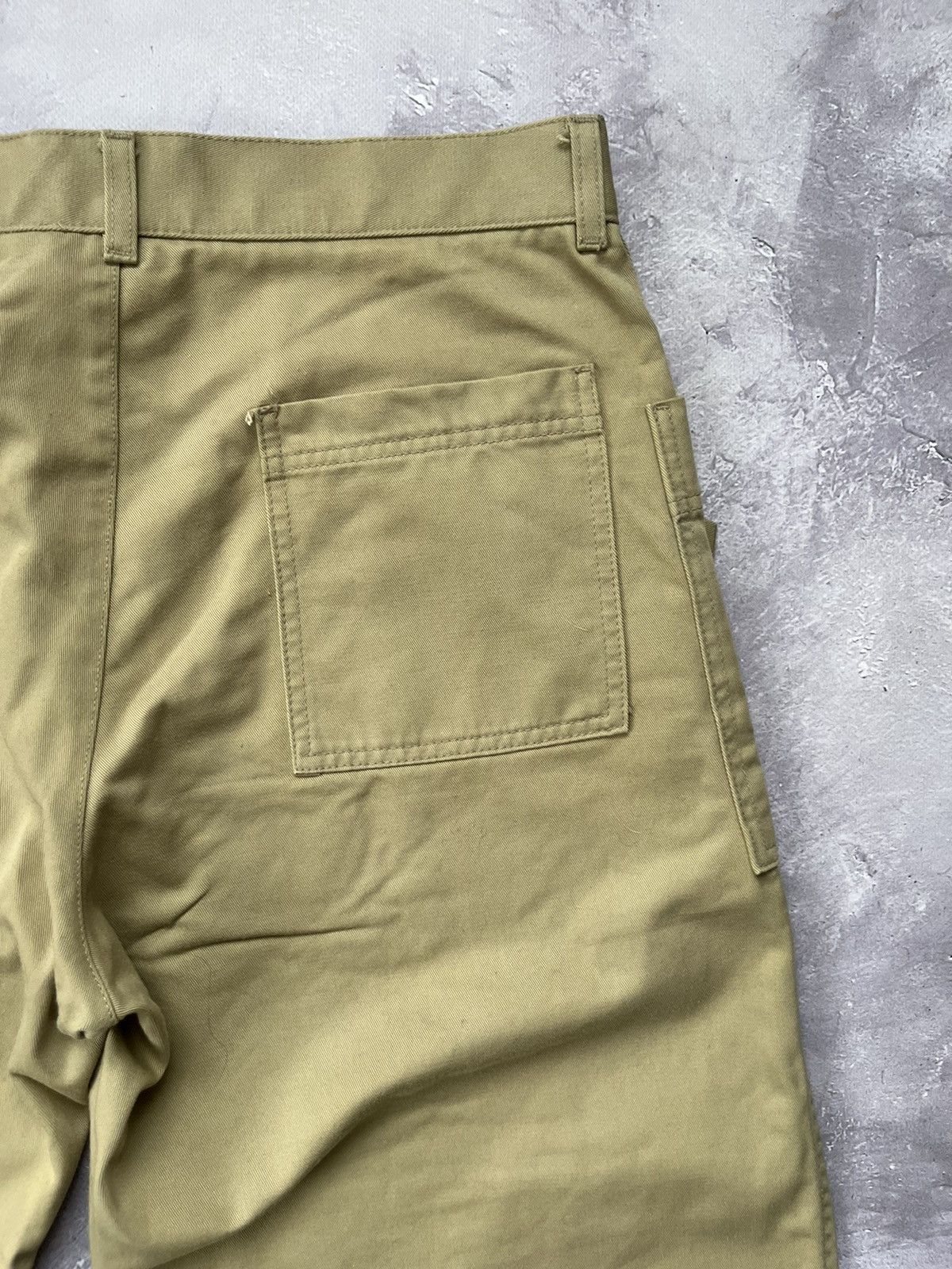 Dolce & Gabbana Vintage Dolce & Gabbana Baggy Work Pants Beige Size US 32 / EU 48 - 9 Thumbnail