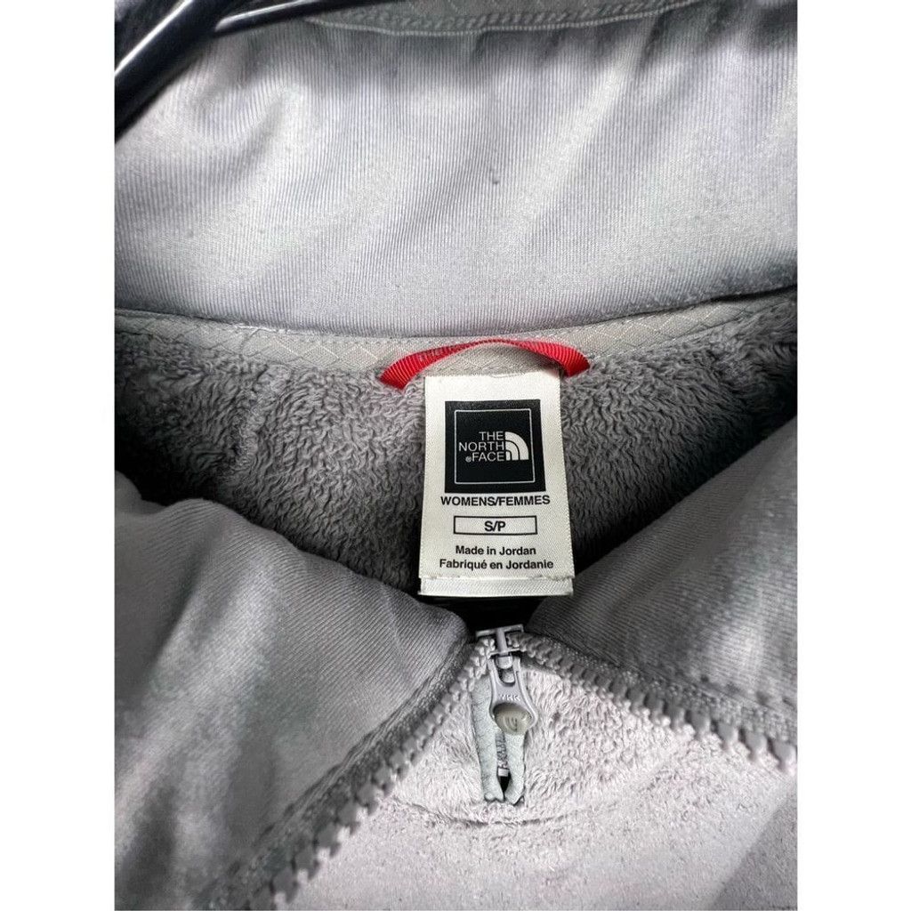 The North Face The North Face Grey Fuzzy Quarter Zip Pullover Jacket Size XS / US 0-2 / IT 36-38 - 4 Thumbnail
