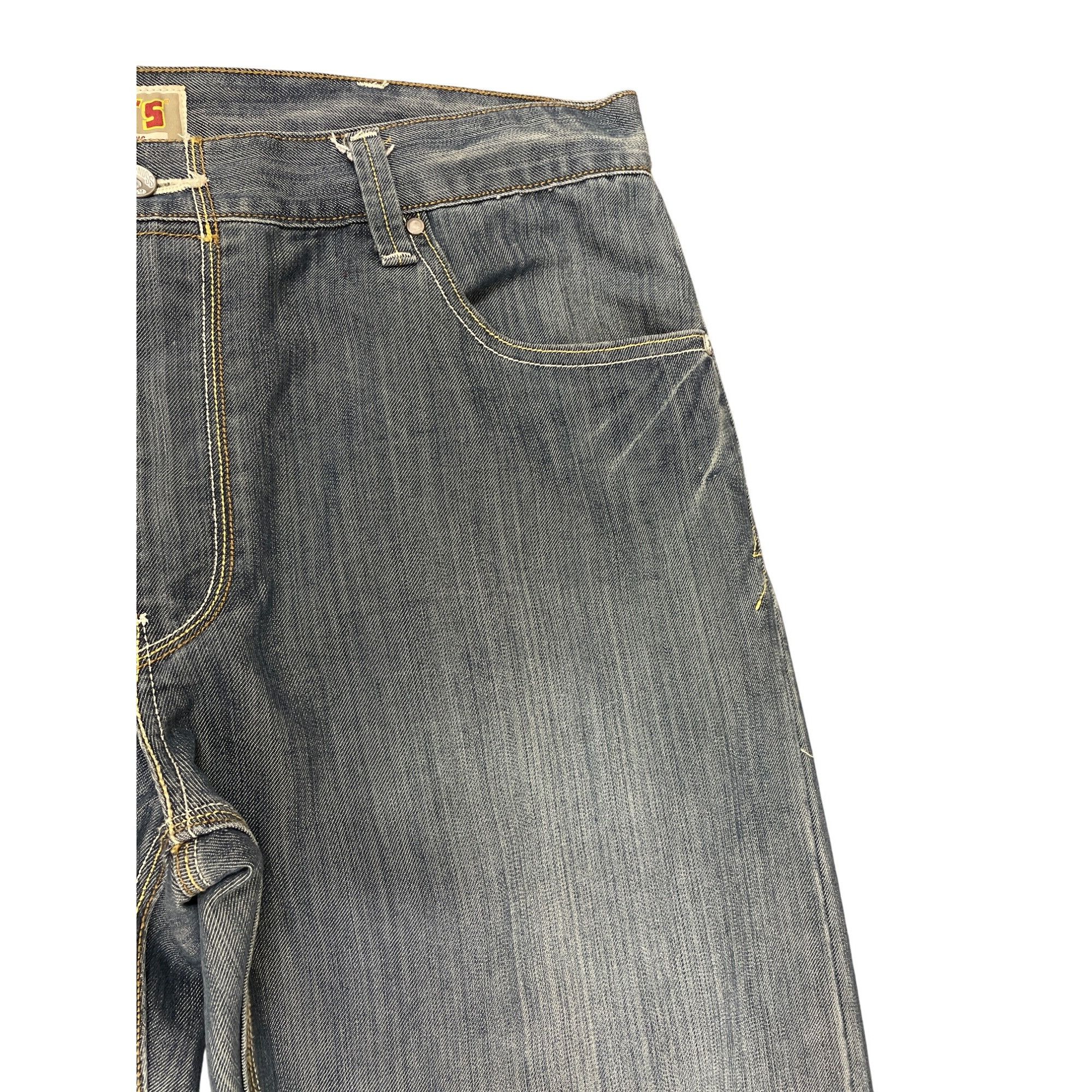 Levi's Levis 514 Slim Straight Mens Blue Jeans Size 34x32 SKU 8377 Size US 40 / EU 56 - 4 Thumbnail