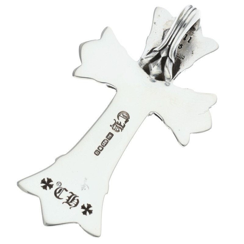 Chrome Hearts Chrome Hearts Double CH Cross Pendant Necklace Size ONE SIZE - 2 Thumbnail