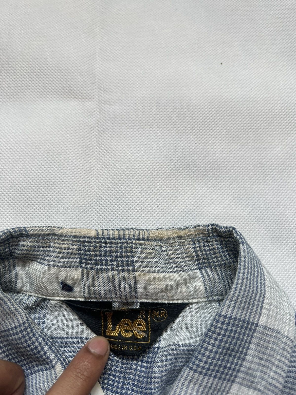 Flannel 70's Vintage Lee Printed Plaid Flannel Shirt Size US M / EU 48-50 / 2 - 2 Thumbnail