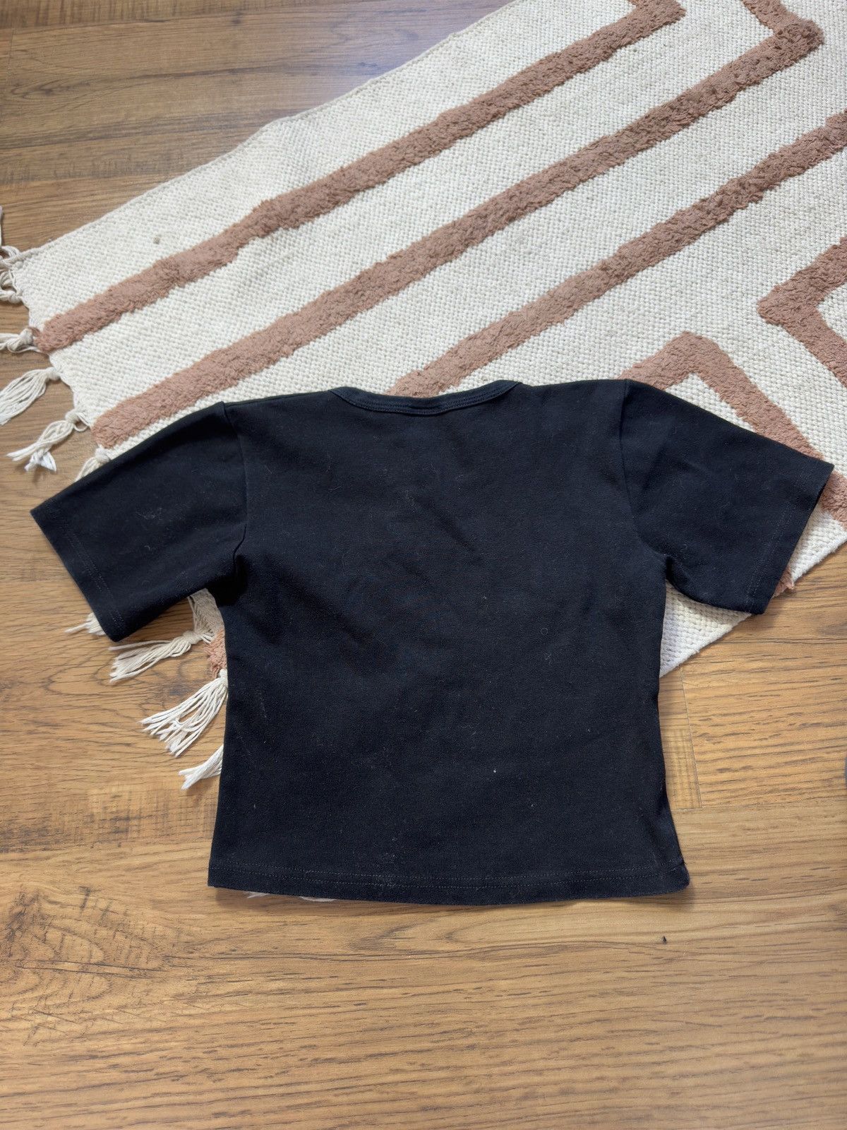 Vintage VINTAGE “WICKED” HUMOR CROPPED TEE TOP Size S / US 4 / IT 40 - 4 Thumbnail