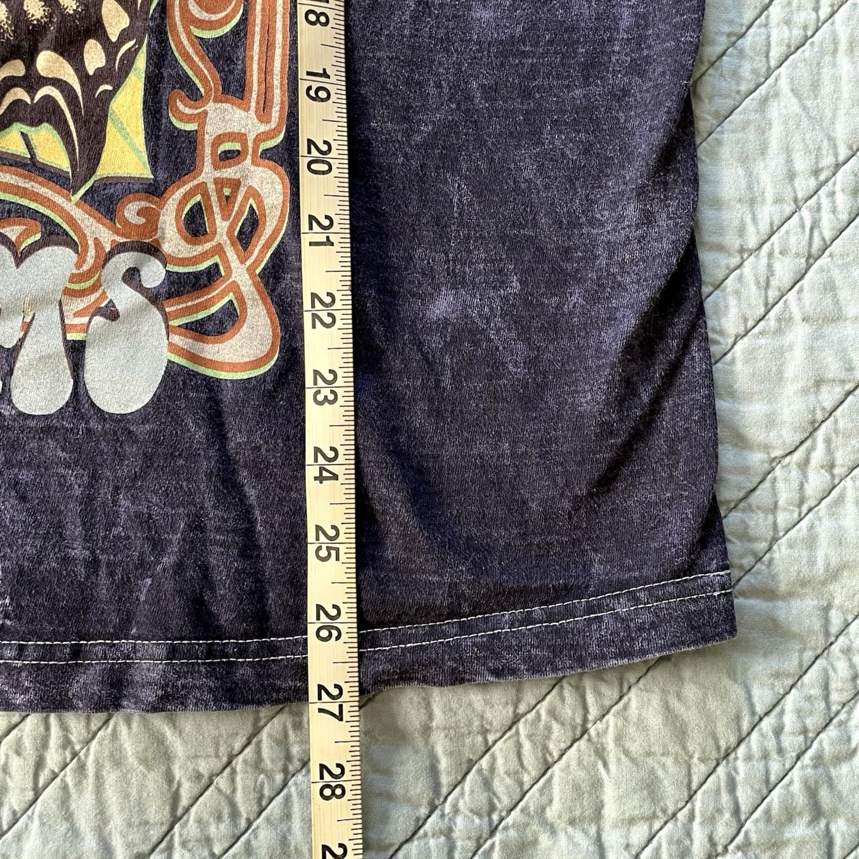 Vintage Obsessive Love Blue Short Sleeve Graphic Tee Sz M Follow Your Dreams Graphic Print Shirt Womens Regular, 100% Cotton, VINTAGE: No Size 32" / US 10 / IT 46 - 7 Thumbnail