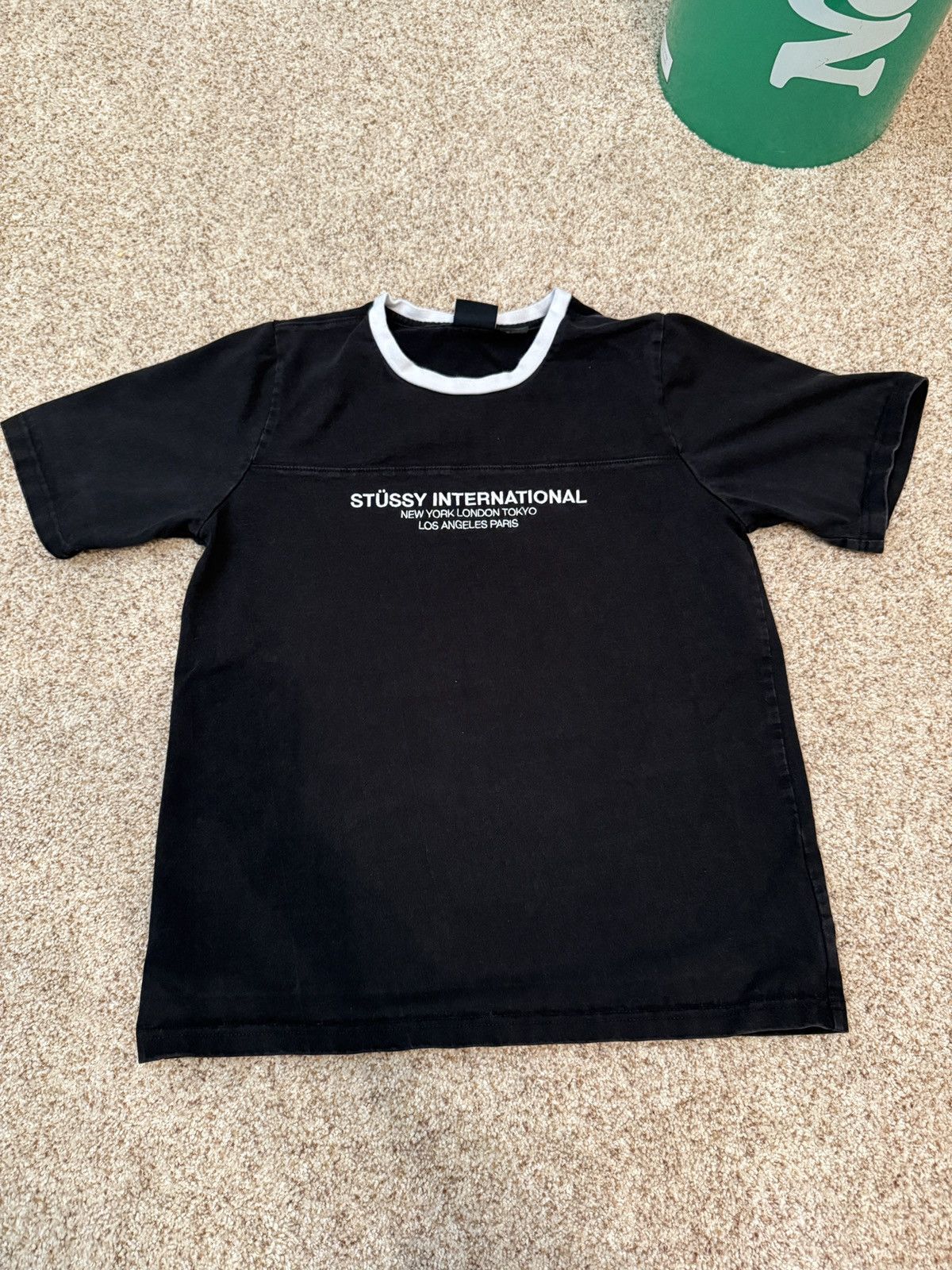 Stussy Men’s stussy spell out embroidered t shirt size S Size US S / EU 44-46 / 1 - 1 Thumbnail