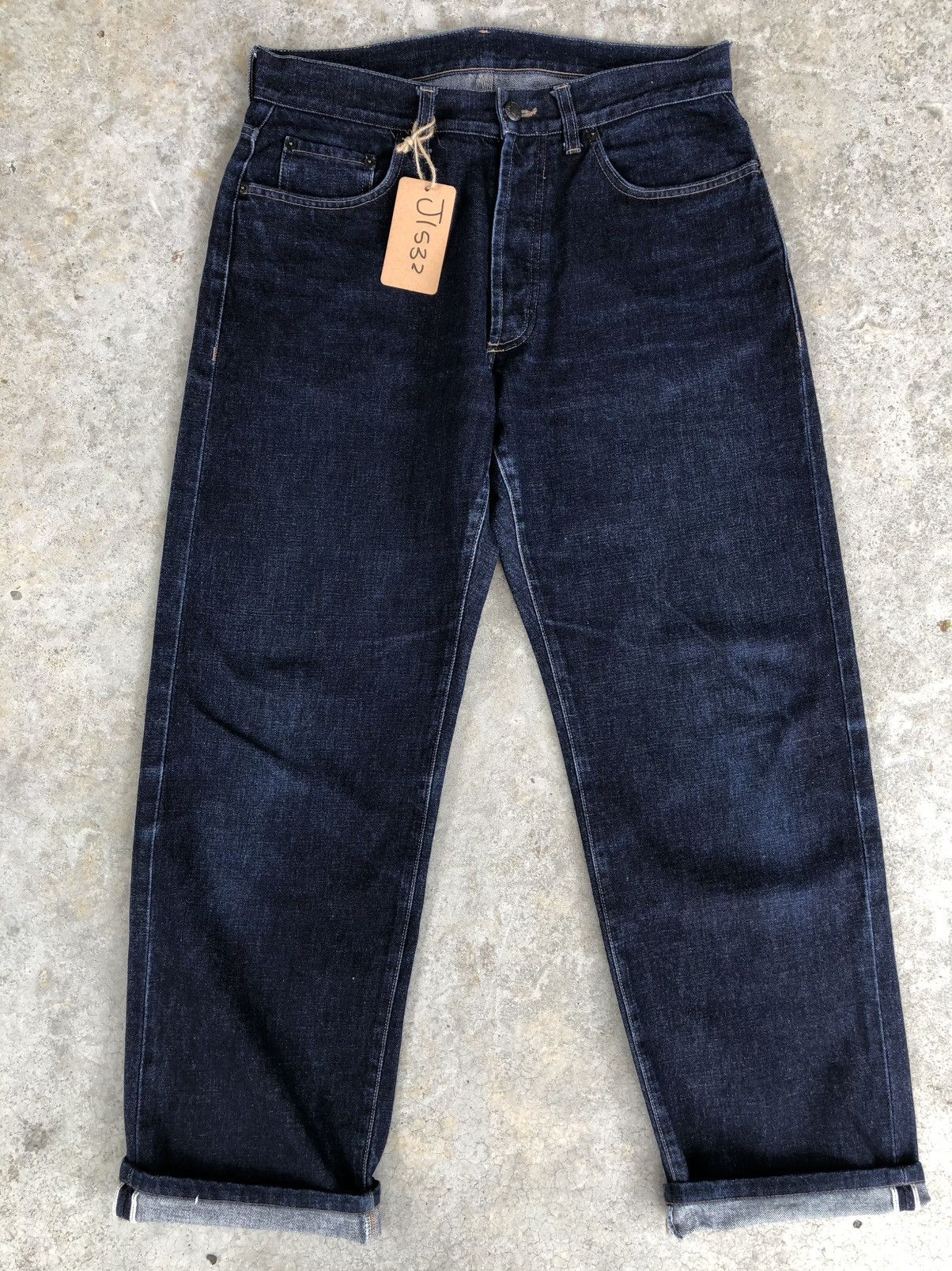 Tom Ford Gucci Selvedge Denim Distressed Jeans Size US 32 / EU 48 - 2 Thumbnail