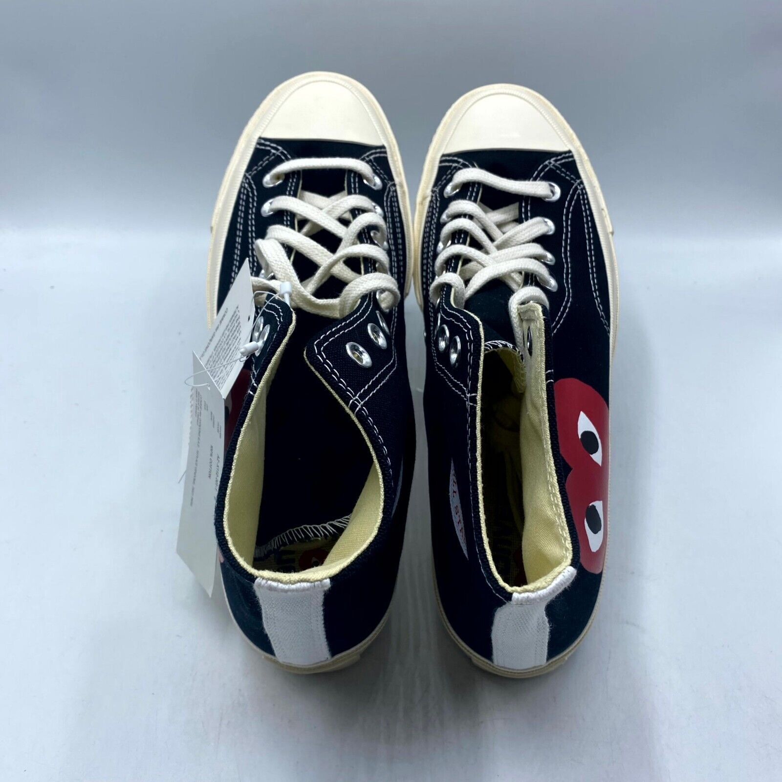 Converse NEW Converse Chuck 70 CDG Sneaker Black White 150204C Size US 9 / EU 42 - 6 Thumbnail
