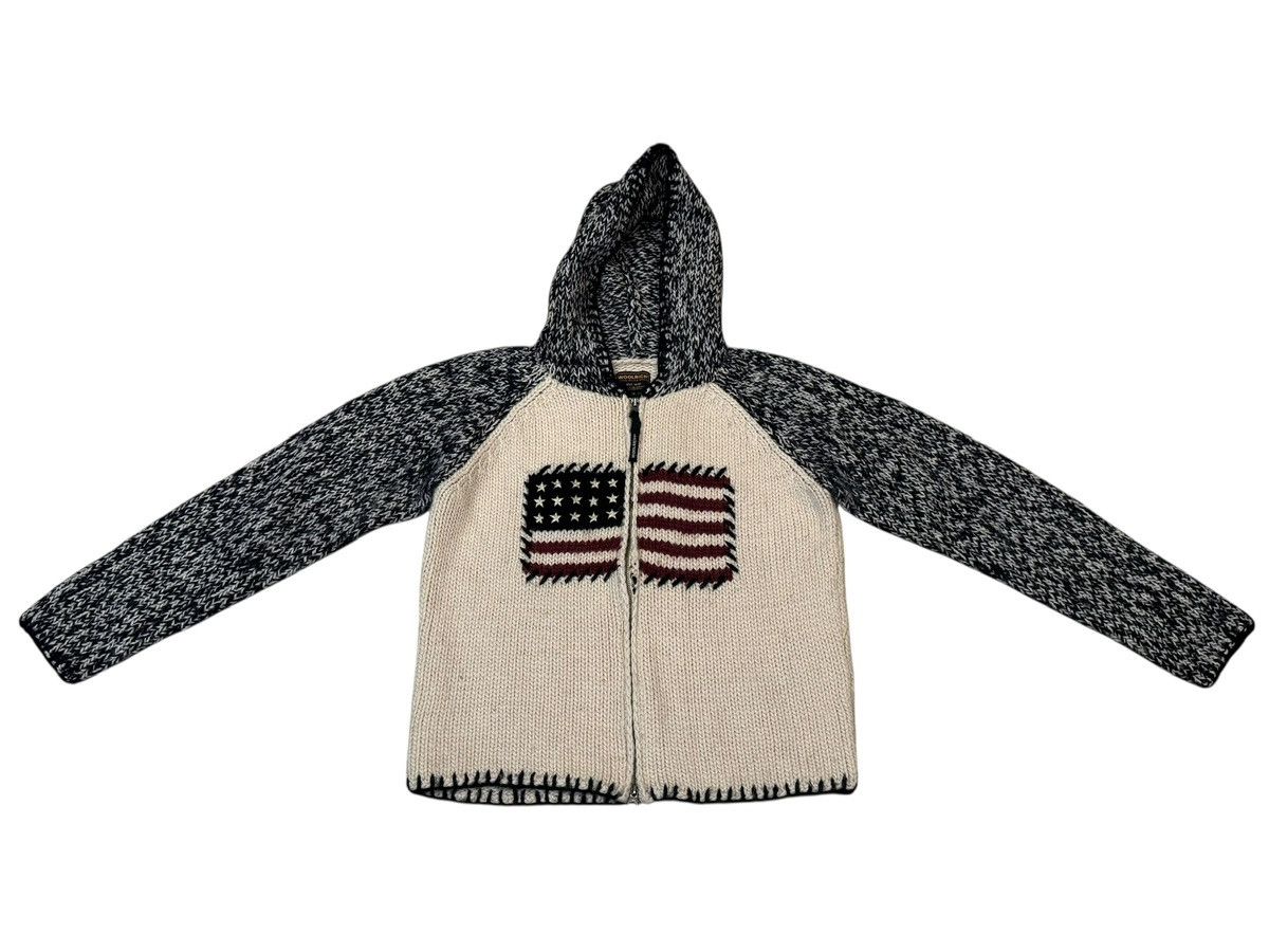 Woolrich Woolen Mills Woolrich American USA Flag Zip Jumper Sweater 14years XS Size US XS / EU 42 / 0 - 5 Thumbnail