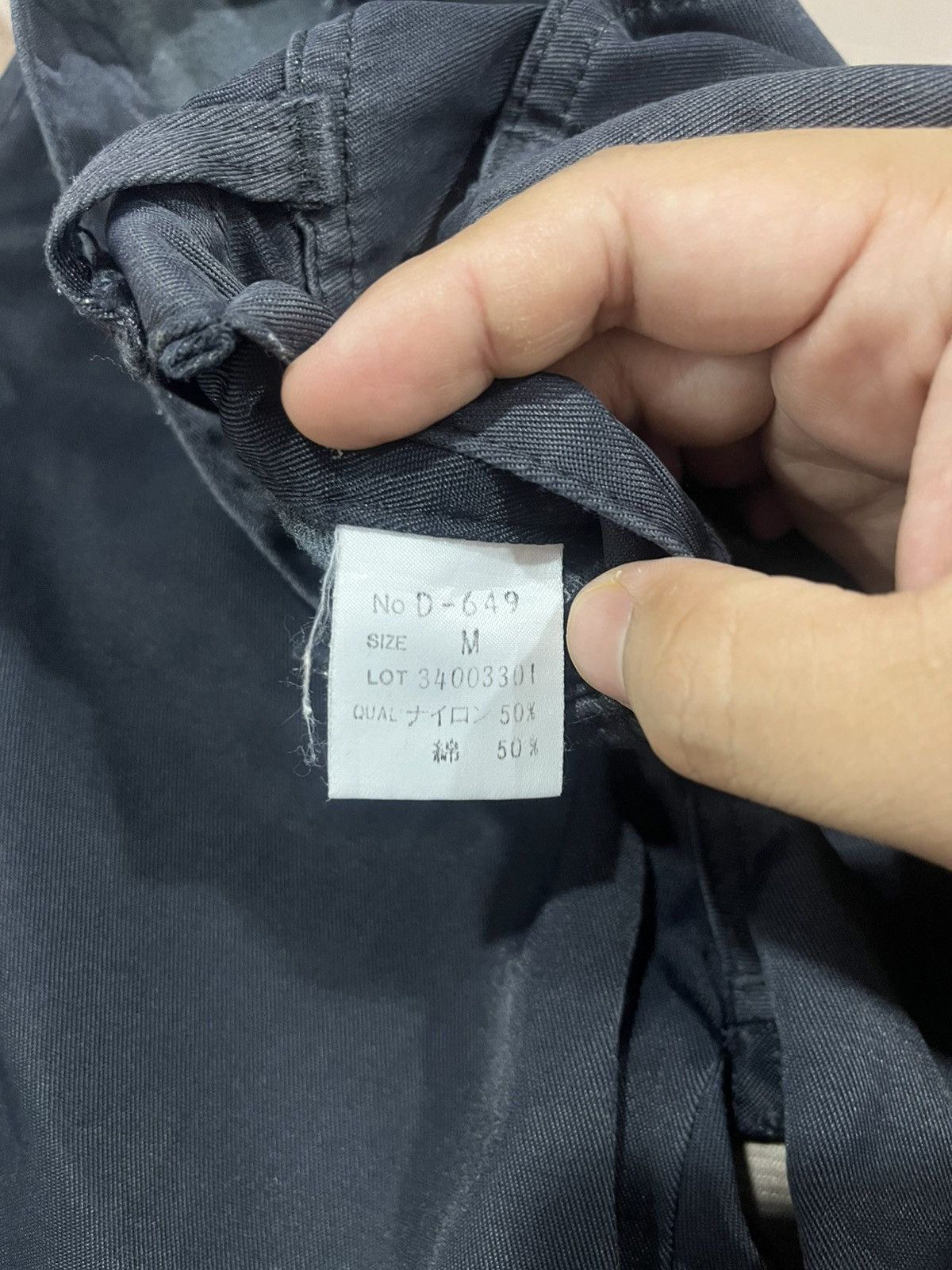 Japanese Brand Bobson Women Nylon Blend Pants Straight Minimal Fit Size 24" / US 00 / IT 34 - 7 Thumbnail
