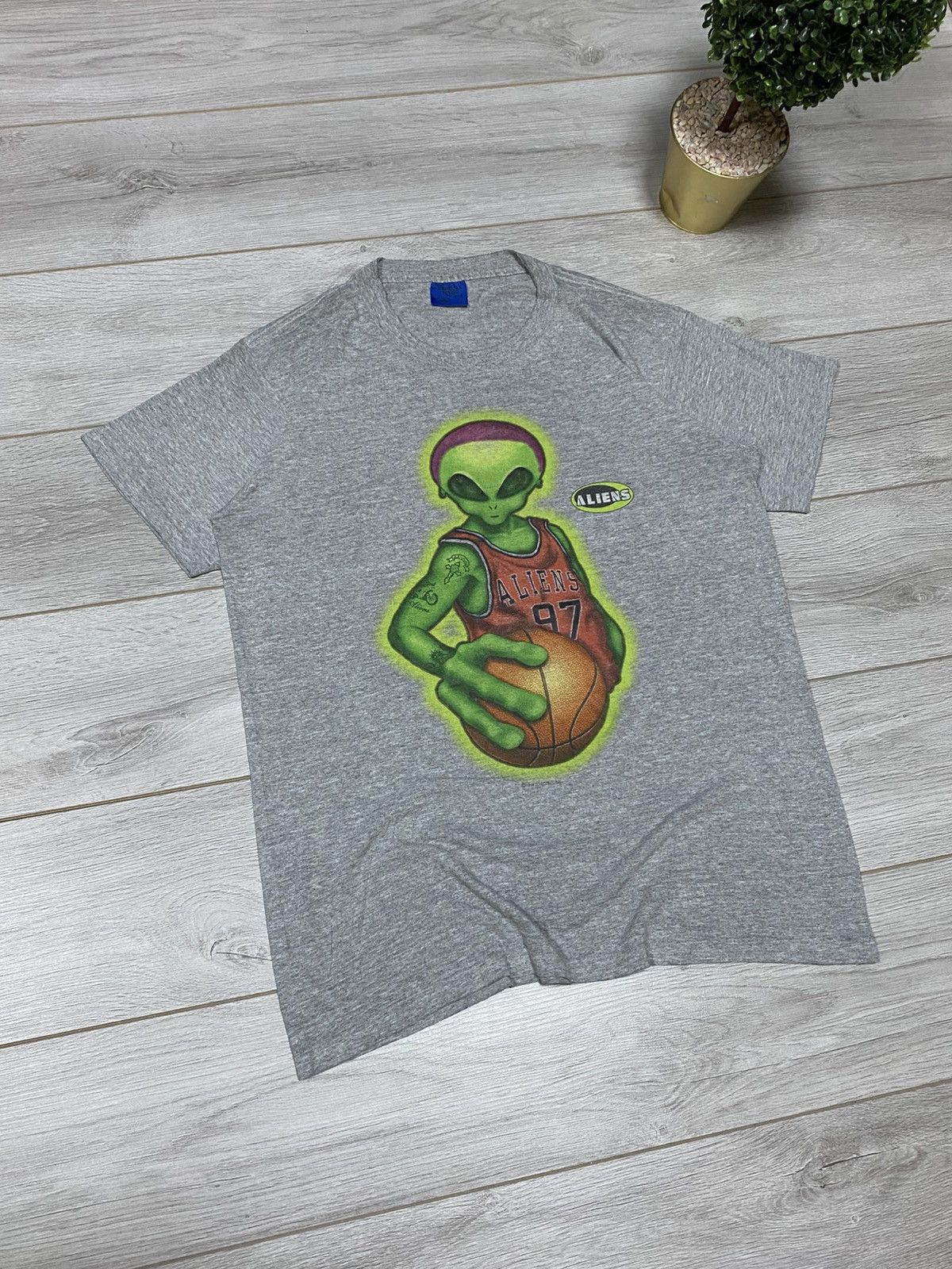 Alien Workshop Denis Rodman NBA 1996 USA Alien Workshop 90s vintage t-shirt Size US L / EU 52-54 / 3 - 8 Thumbnail