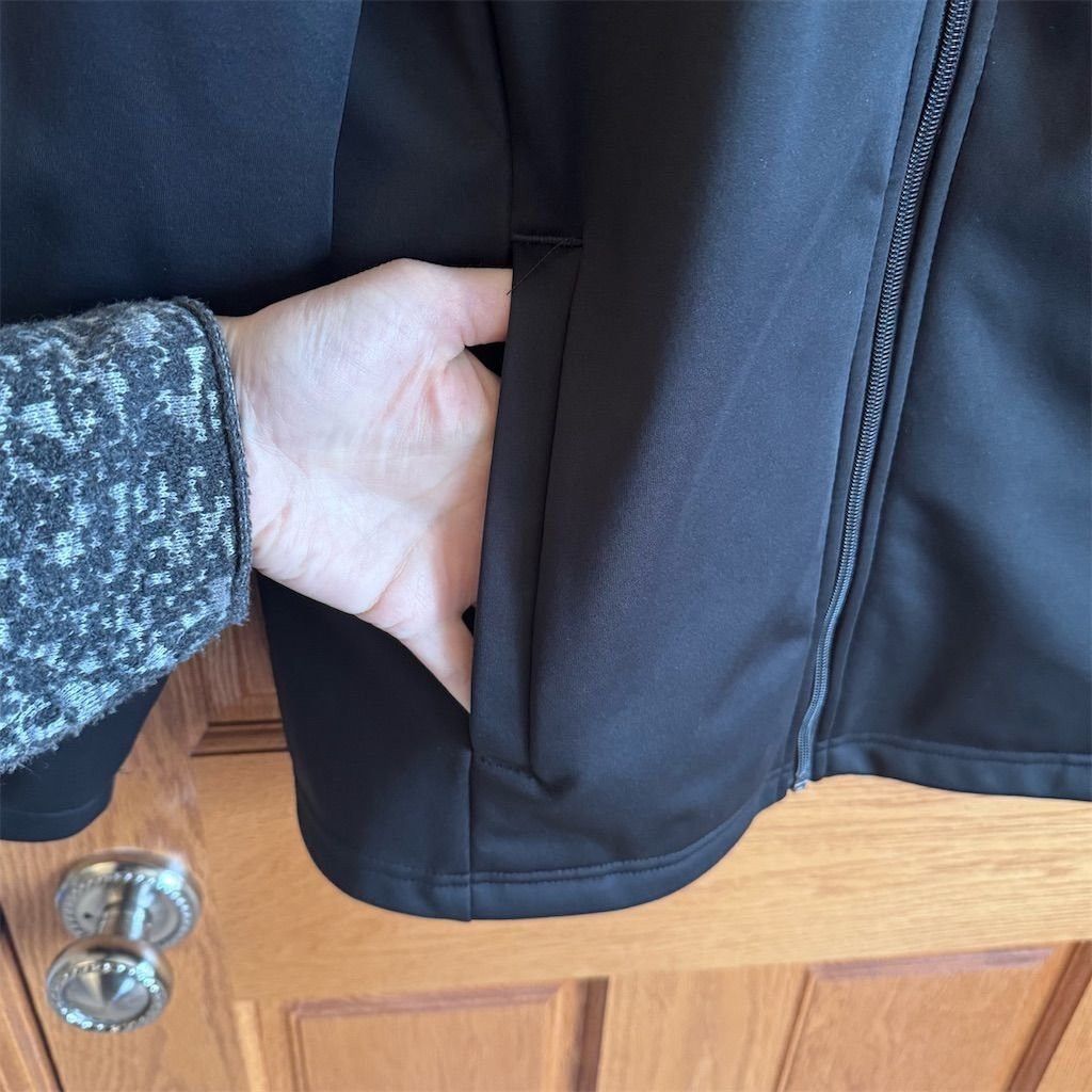 Antigua Antigua Unisex Varsity Jacket M Black Full-Zip North Centra Size M / US 6-8 / IT 42-44 - 4 Thumbnail