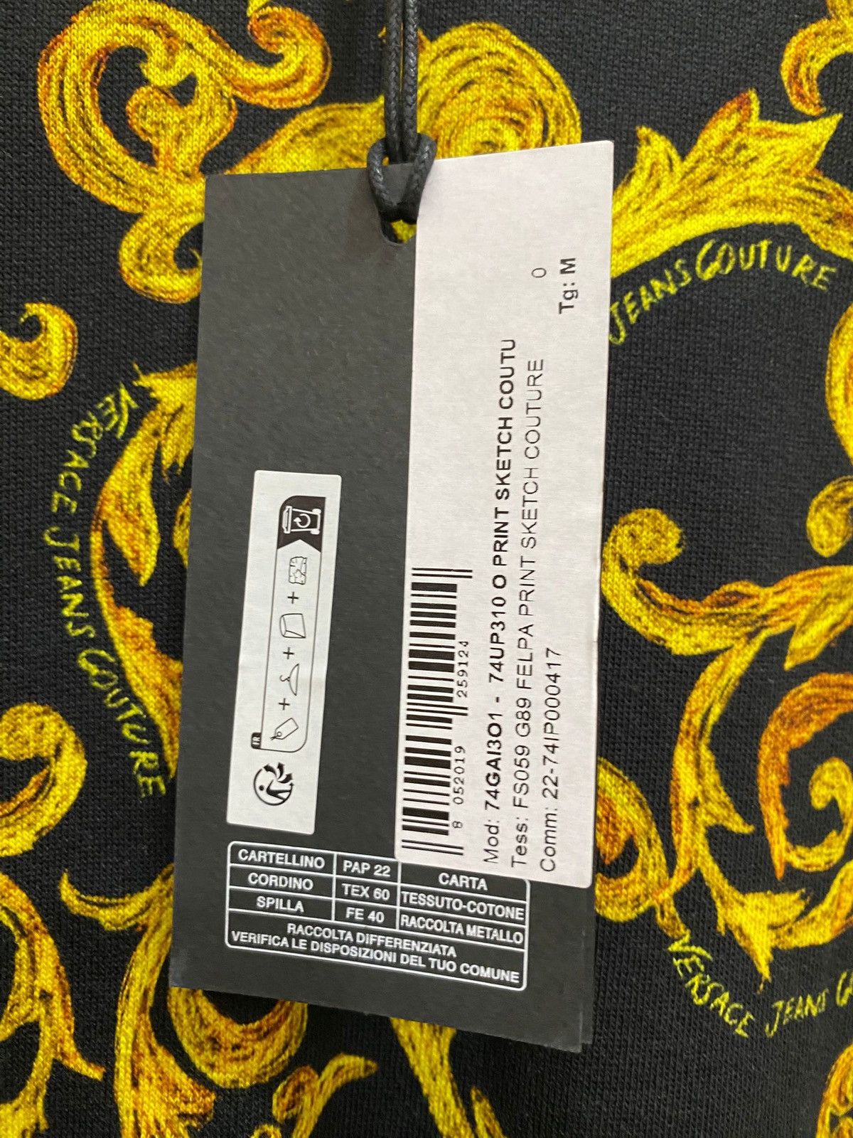 Versace Jeans Couture Versace Jeans Culture Sweatshirt Print Sketch Couture size M Size US M / EU 48-50 / 2 - 5 Thumbnail