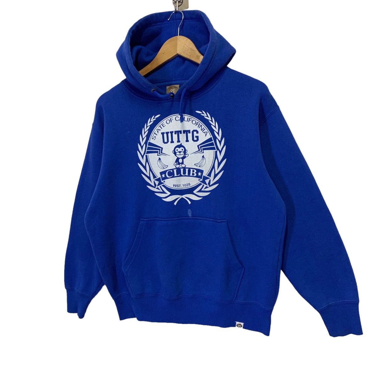 Japanese Brand UITTG CLUB BIG LOGO HOODIE Size US M / EU 48-50 / 2 - 3 Thumbnail