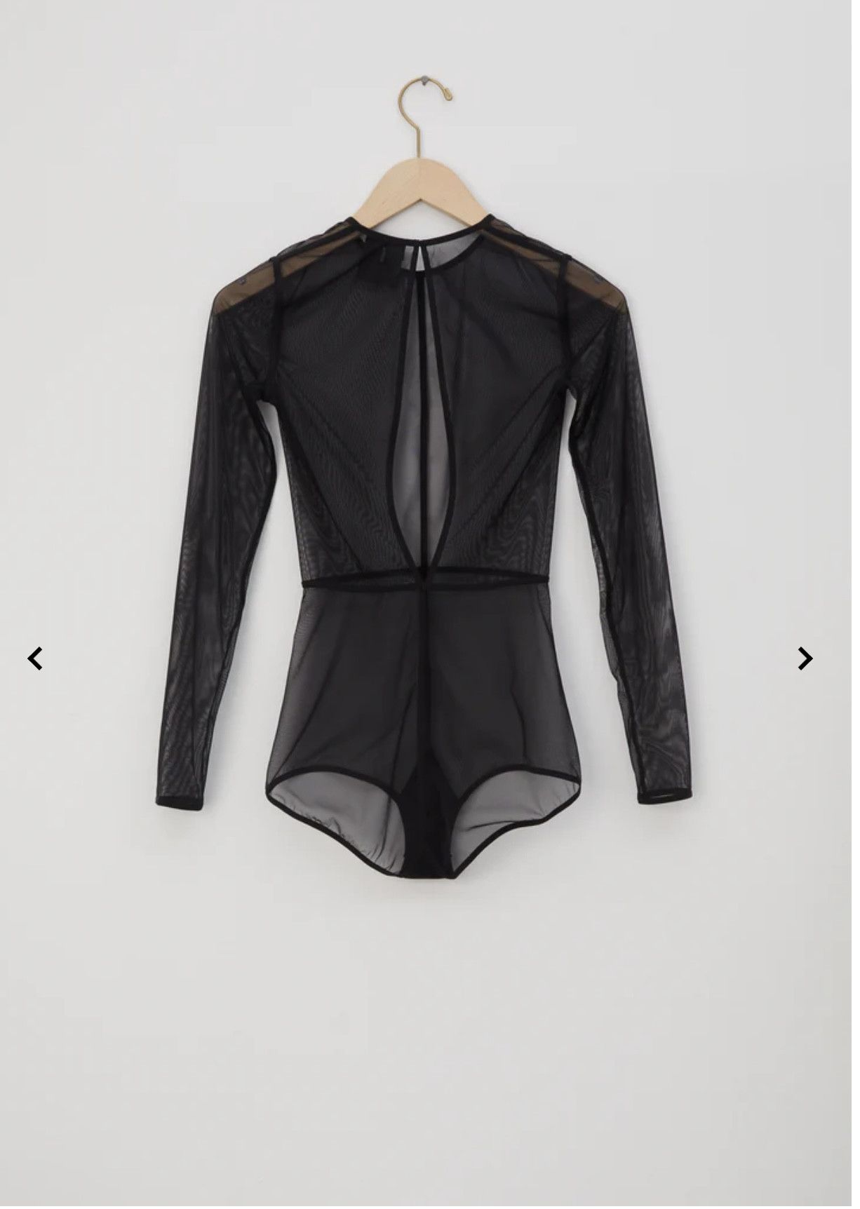 Ann Demeulemeester ANN DEMEULEMEESTER New Soft Tulle Bodysuit Size XS / US 0-2 / IT 36-38 - 8 Thumbnail