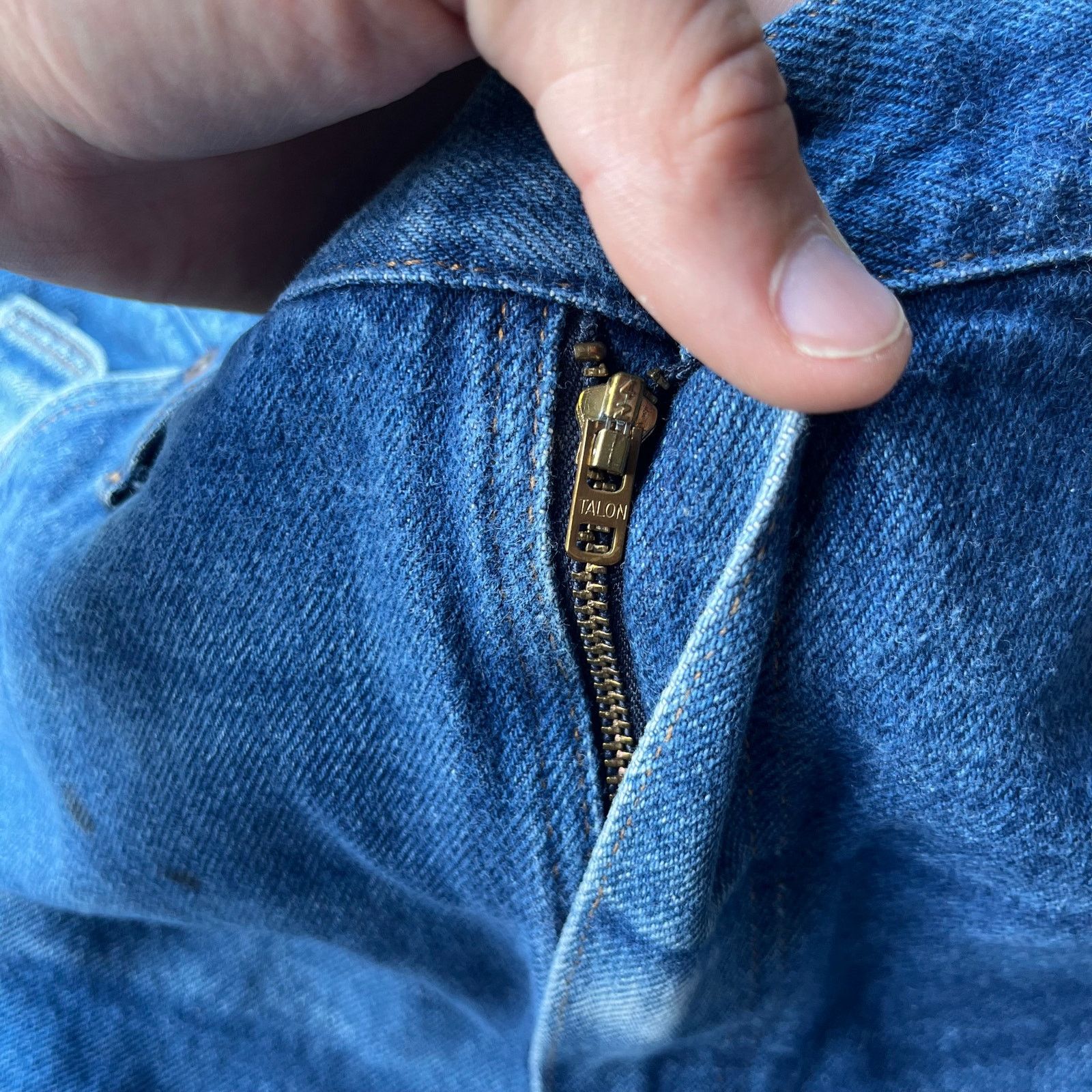 Vintage VINTAGE SERGIO VALENTE JEANS 70S STRAIGHT HIPSTER 36X27 Size US 36 / EU 52 - 8 Thumbnail