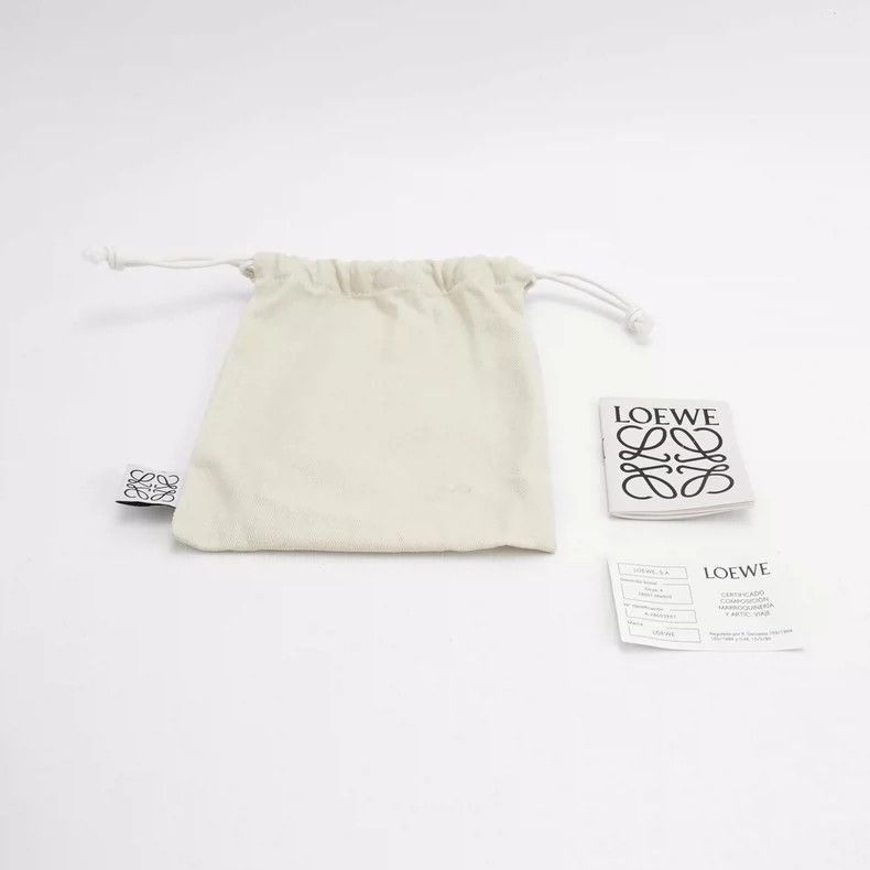 Loewe LOEWE Anagram leather patch metal buckle double sided belt Size ONE SIZE - 7 Thumbnail