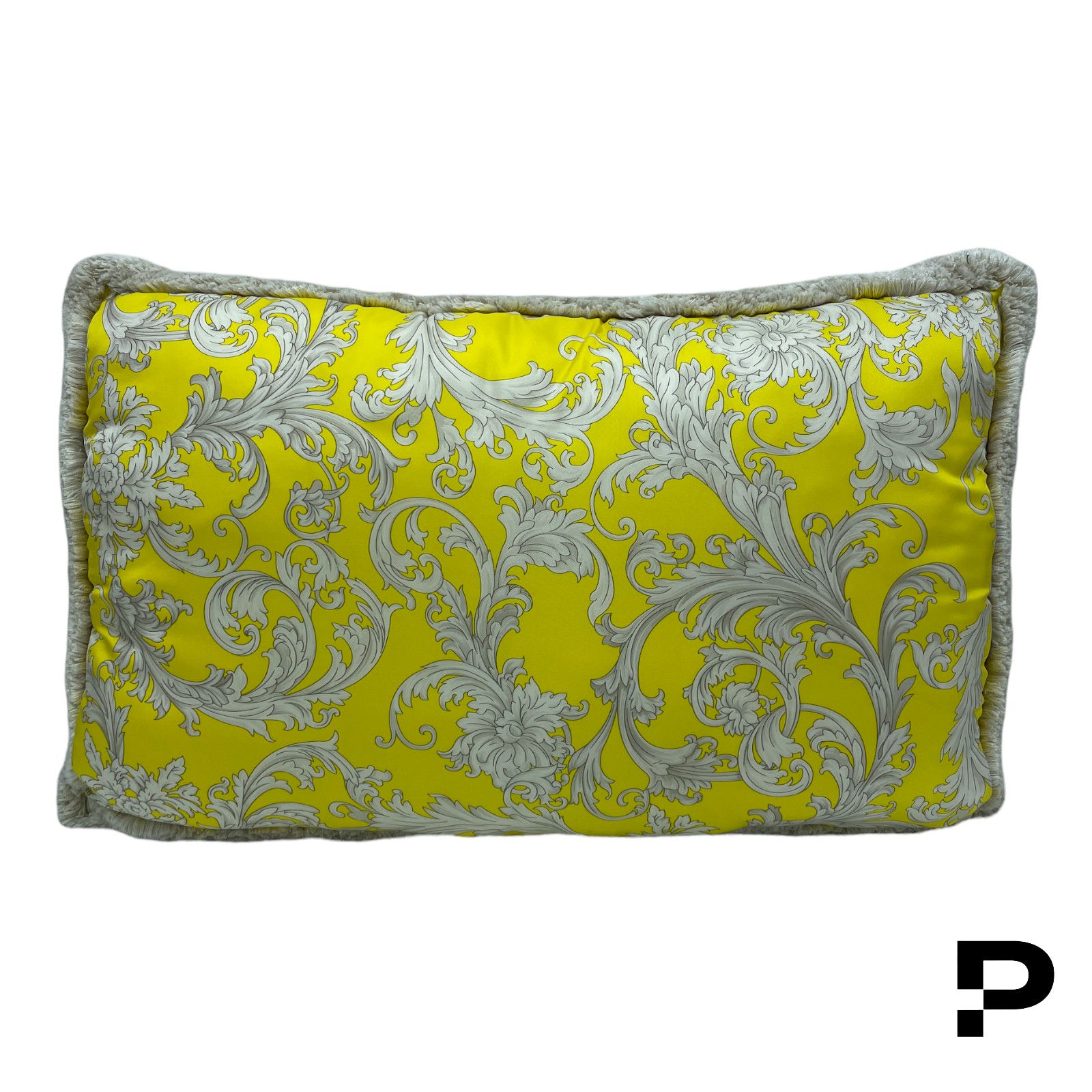 image of Versace Home Pillow - Yellow Baroque, Men's