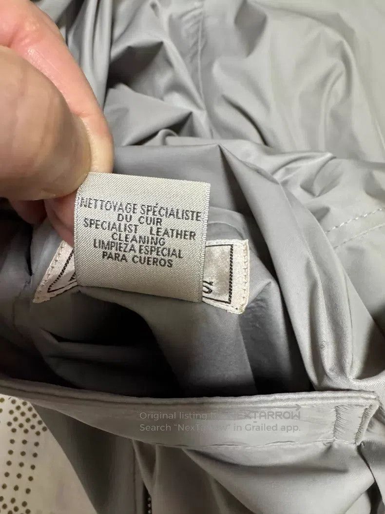 Hermes Hermes Sheepskin Leather Jacket, Elephant Grey, Sophistica Size US L / EU 52-54 / 3 - 7 Thumbnail