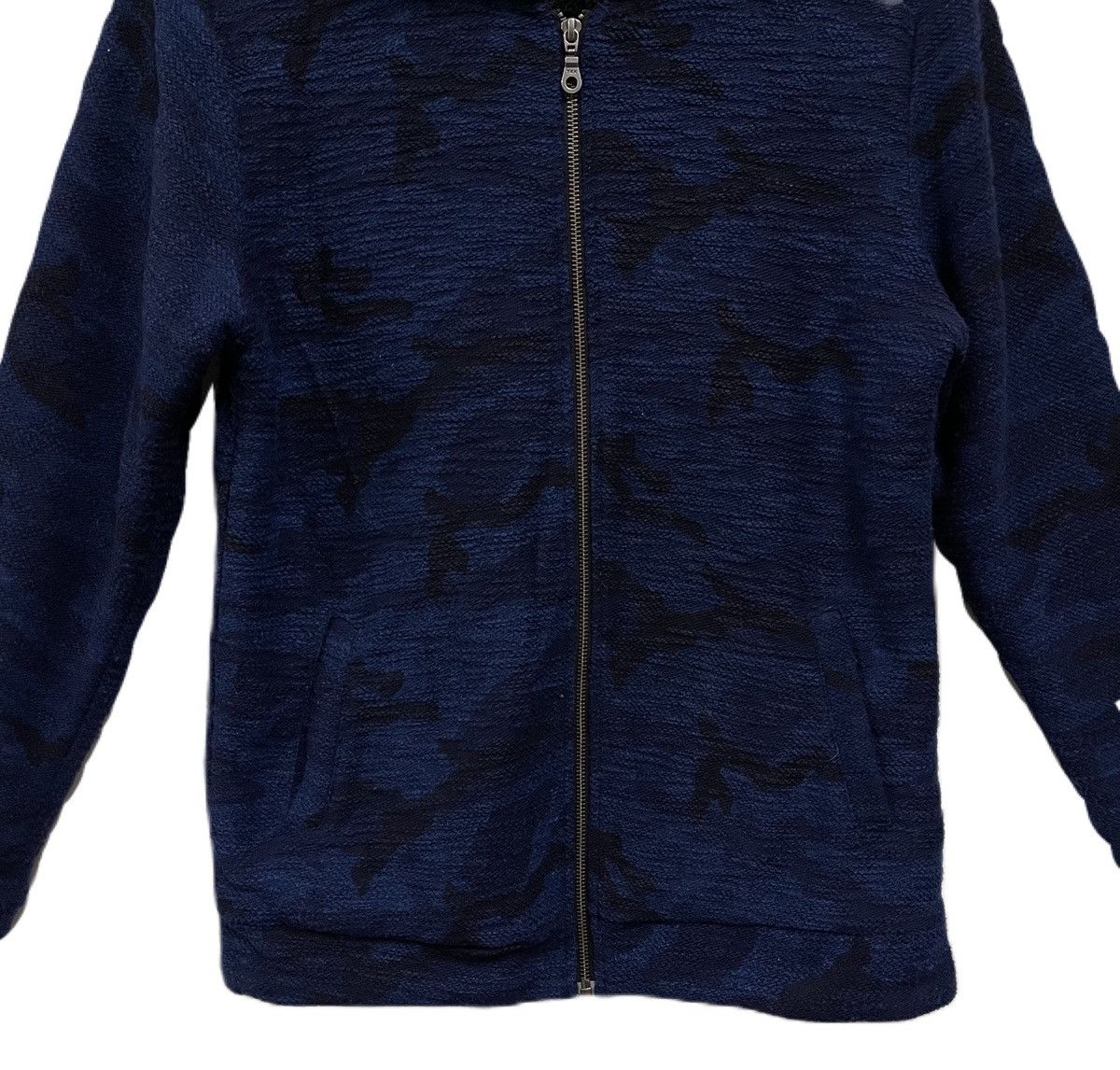 If Six Was Nine In the Attic Blue Camo Sweater Hoodie Size US M / EU 48-50 / 2 - 4 Thumbnail