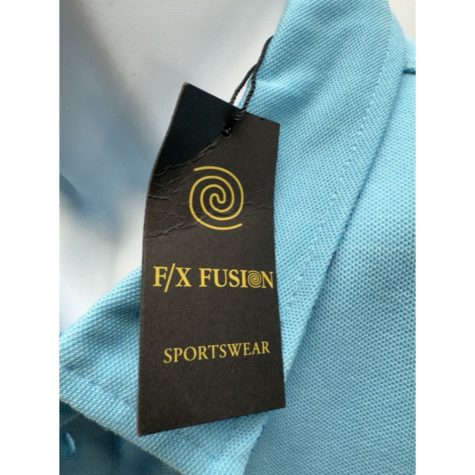 Other F/X Fusion Polo Size Men’s 2XL Moisture Wicking Sea Blue Size US XXL / EU 58 / 5 - 4 Thumbnail