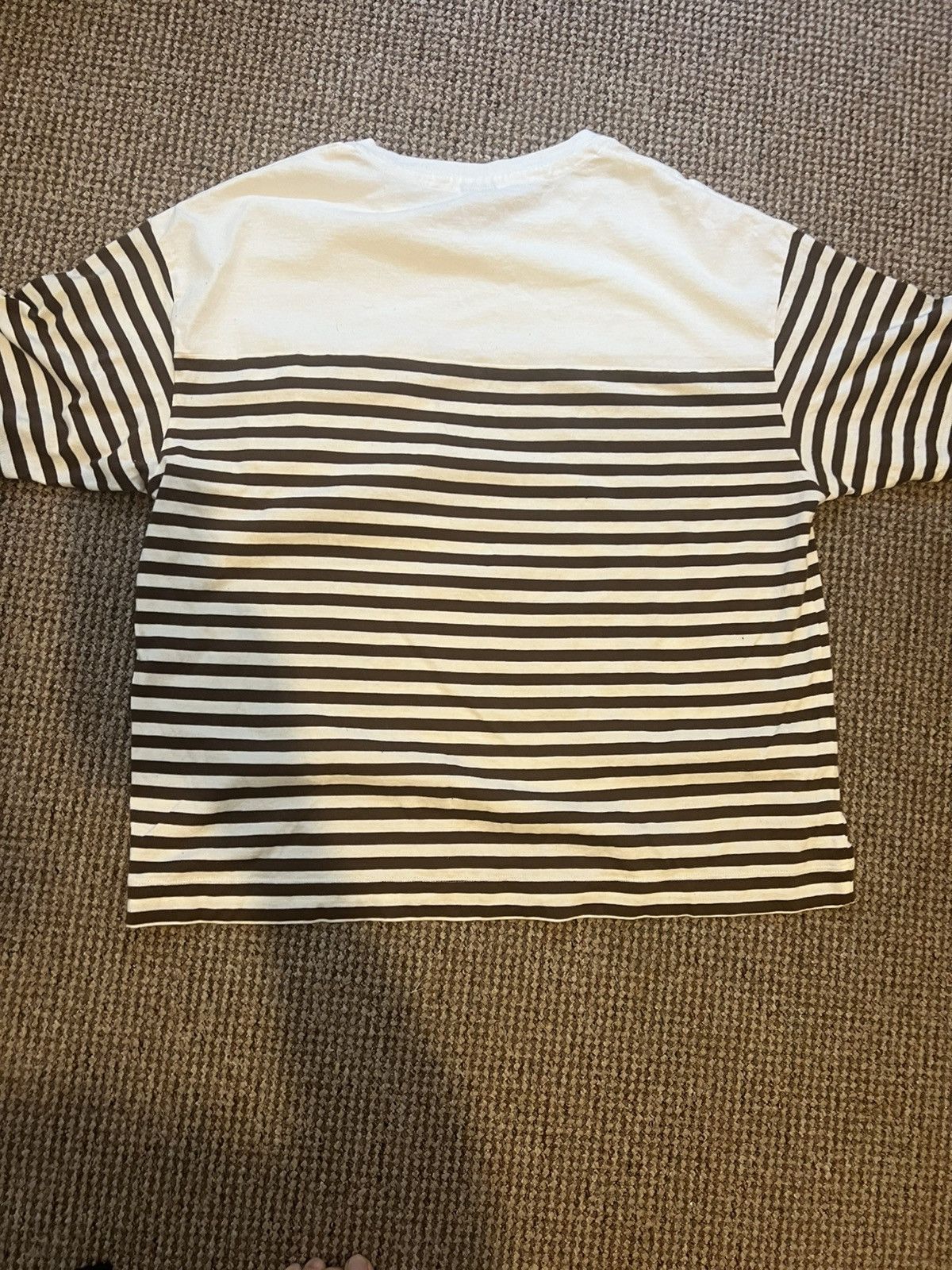 Number (N)ine 00ss Number Nine Striped 1 Pocket Tee Size US M / EU 48-50 / 2 - 5 Thumbnail