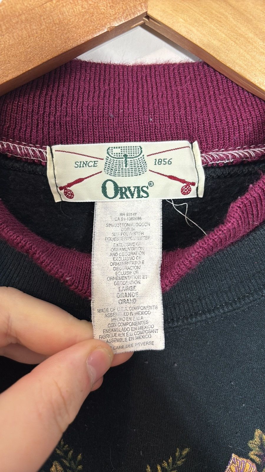 Vintage Vintage Orvis Crewneck Size L / US 10 / IT 46 - 2 Thumbnail