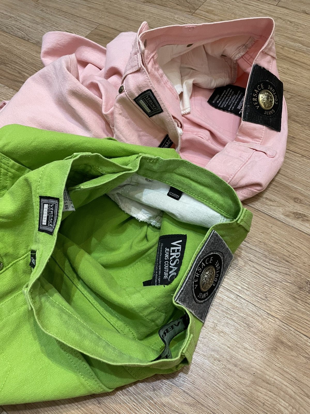 Versace Jeans Couture Bundle Versace Jeans Couture. Pink size 30 and Green size 24 Size US 30 / EU 46 - 5 Thumbnail
