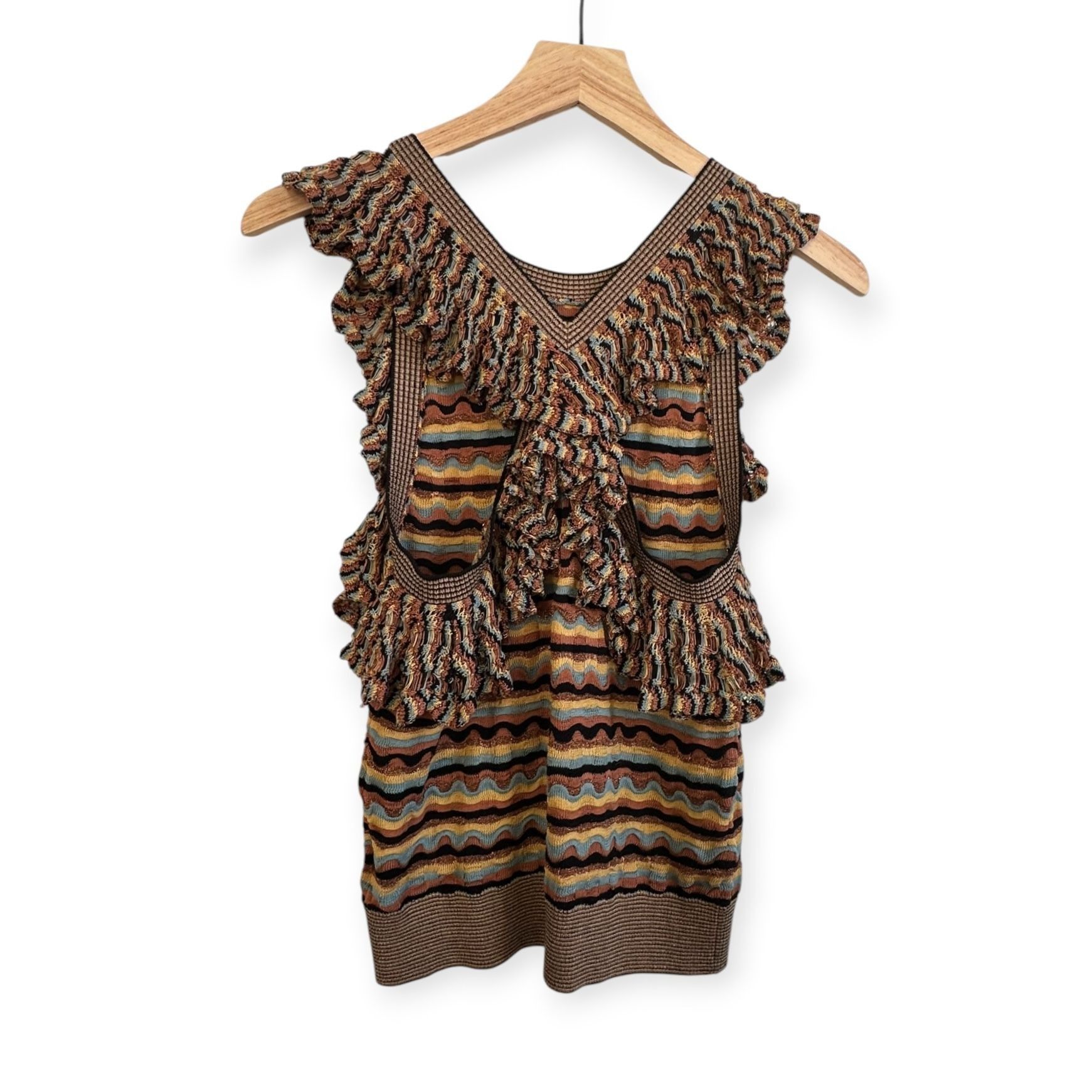 Ulla Johnson Ulla Johnson Sadie Top, Knit, Size M, color Tiger’s Eye, NW Size M / US 6-8 / IT 42-44 - 2 Thumbnail
