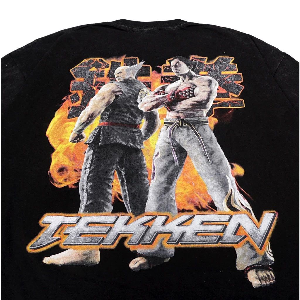 Vintage RARE🔥 Tekken Bandai Namco jin kazama game playstation y2k Size US L / EU 52-54 / 3 - 3 Thumbnail