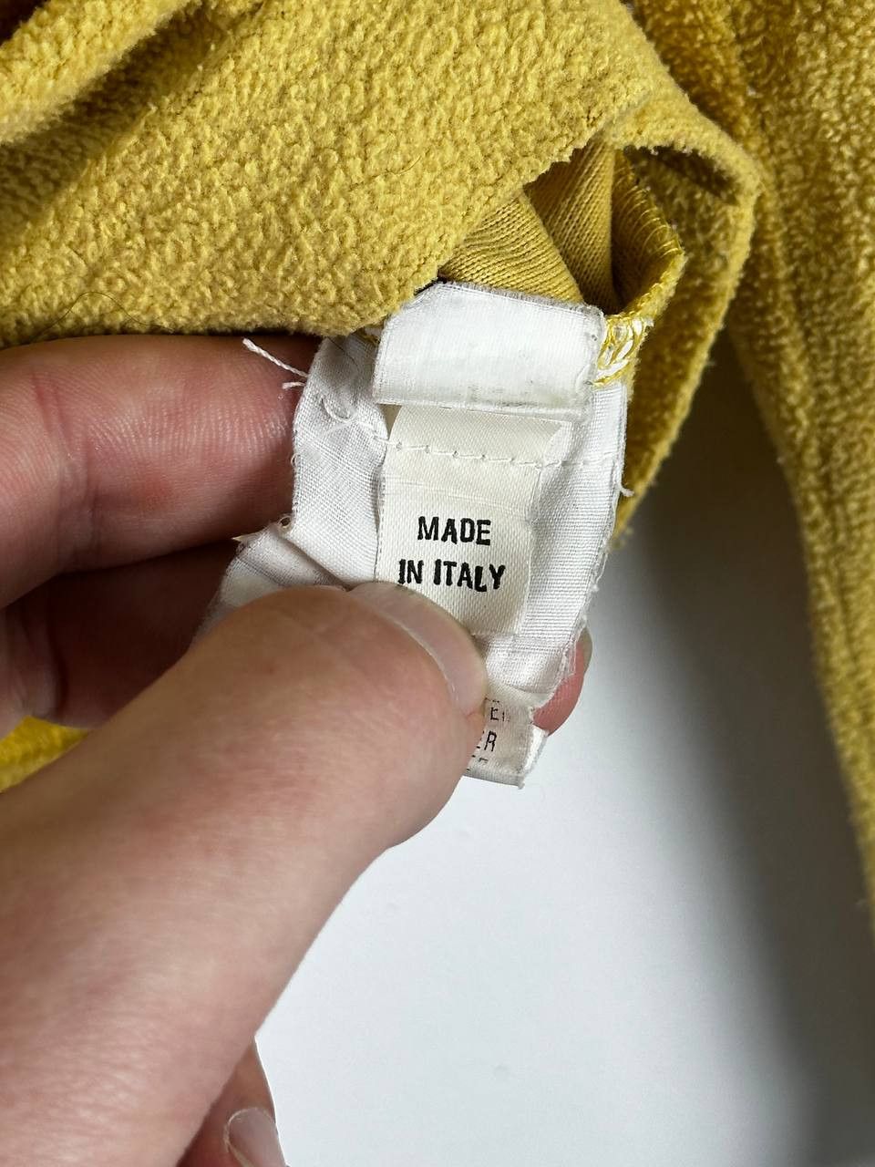 Moncler × Vintage Moncler Vintage Yellow Fleece Full Zip Sweater Size XS / US 0-2 / IT 36-38 - 12 Thumbnail