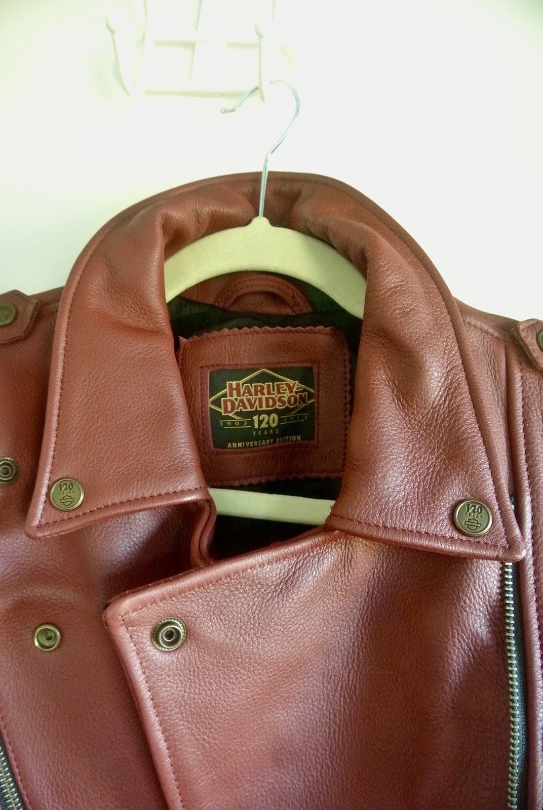 Harley Davidson [PRE-RELEASE] Harley 120th Anniversary Biker Jacket Size S / US 4 / IT 40 - 3 Thumbnail