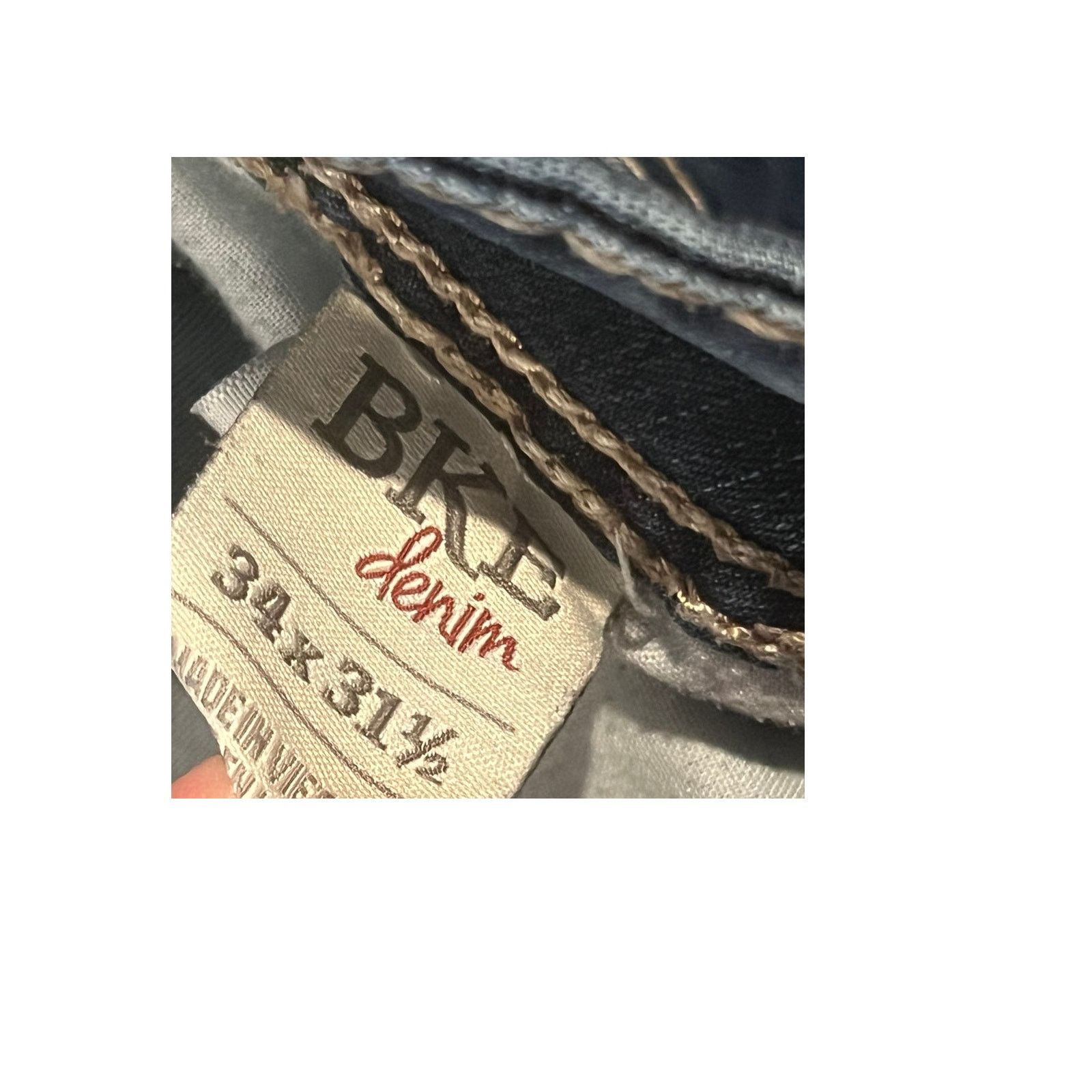 BKE BKE Dakota Jeans Mens 34x31.5 Size US 34 / EU 50 - 5 Thumbnail