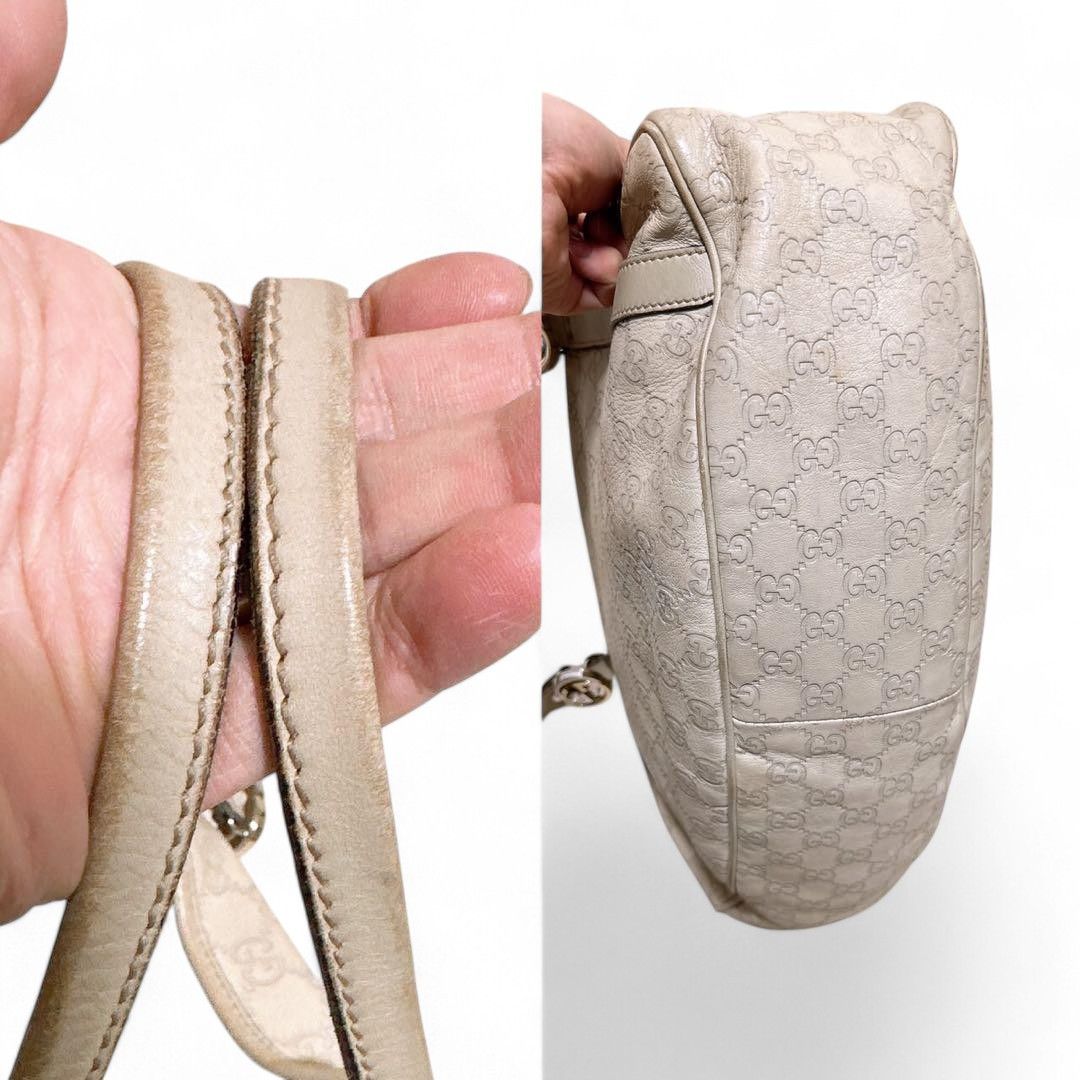Gucci Gucci - Twins Leather Handbag Monogram White Size ONE SIZE - 7 Thumbnail