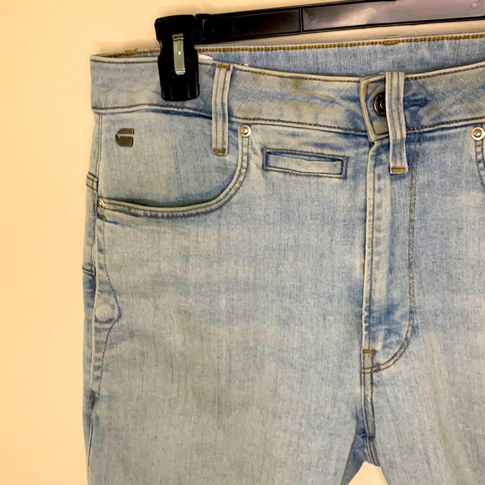 Designer G-Star RAW - D-Staq Skinny- 32W 32L - 91% Cotton 9% Elastics Size US 32 / EU 48 - 1 Thumbnail