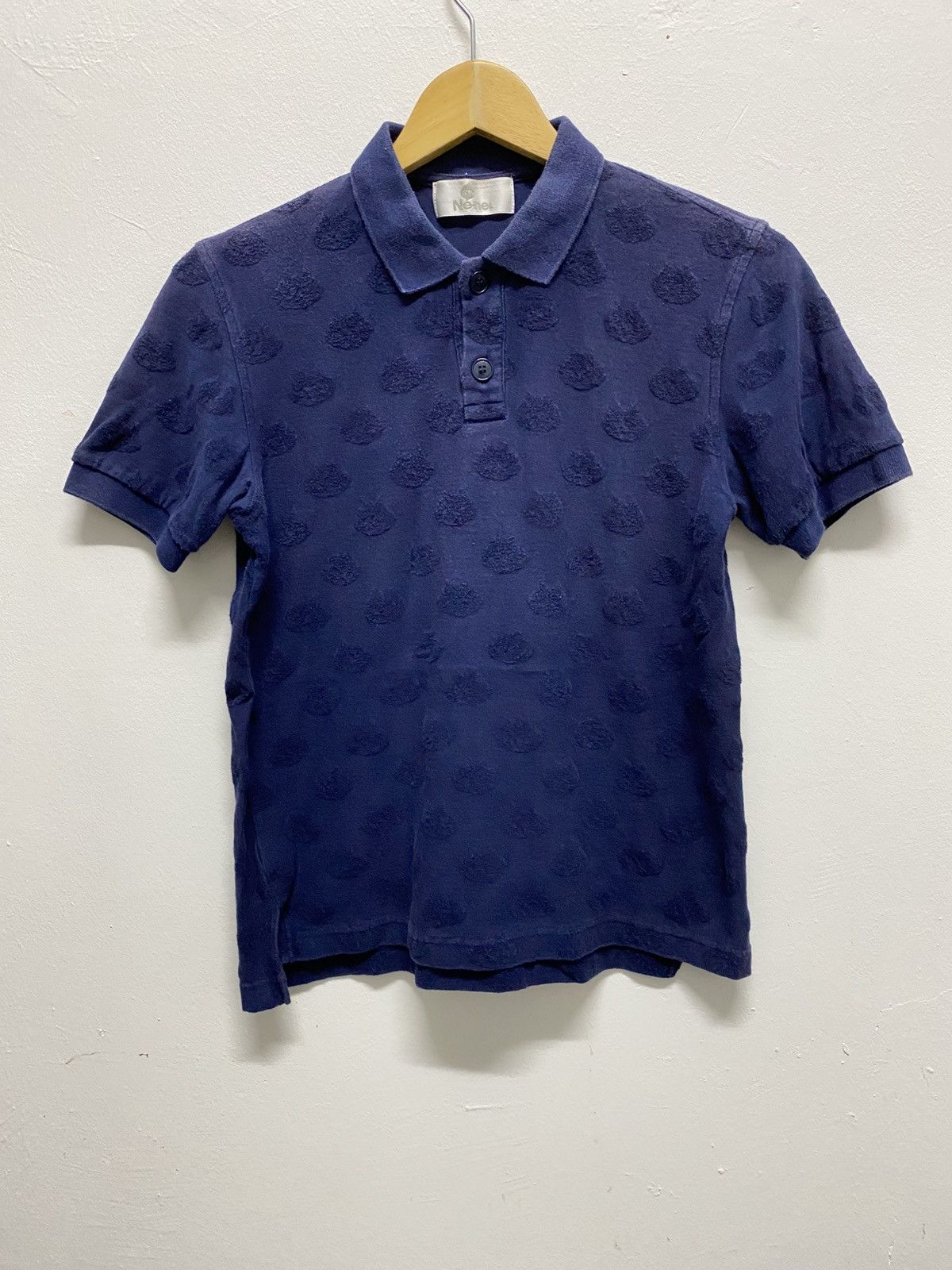 Issey Miyake 🔥Vintage Ne-Net Issey Miyake Fullprint Collar Shirt Size US S / EU 44-46 / 1 - 3 Thumbnail