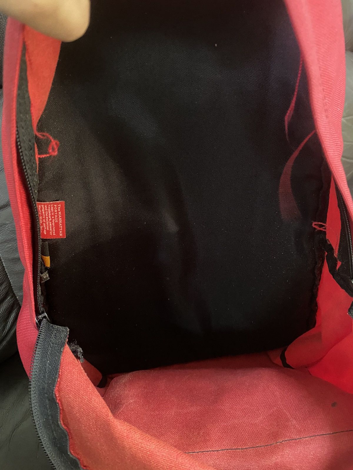 Manhattan Portage Authentic Manhattan Portage Red Daily Backpack Size ONE SIZE - 14 Thumbnail