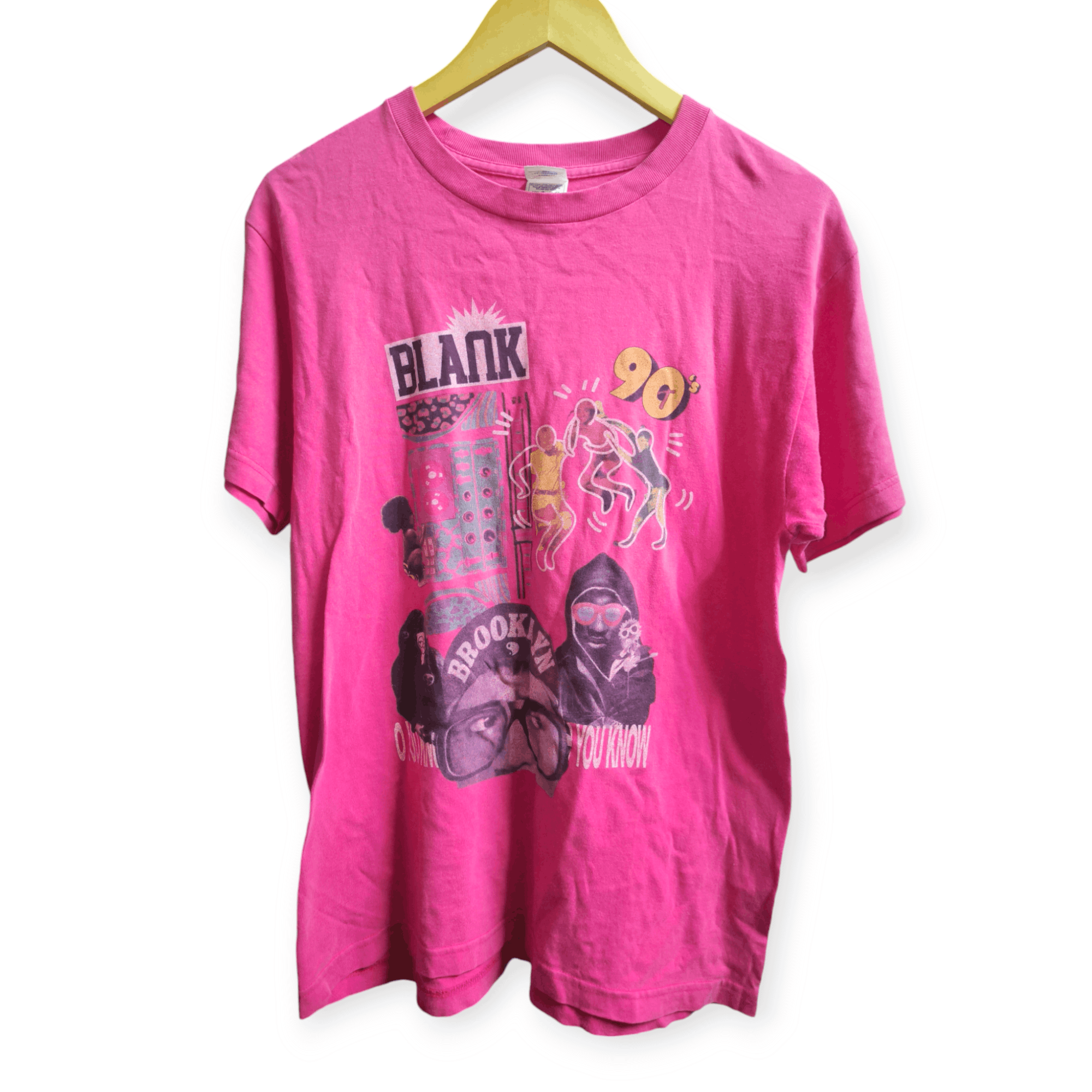 Rap Tees × Vintage Raptee Pink Size US M / EU 48-50 / 2 - 2 Thumbnail