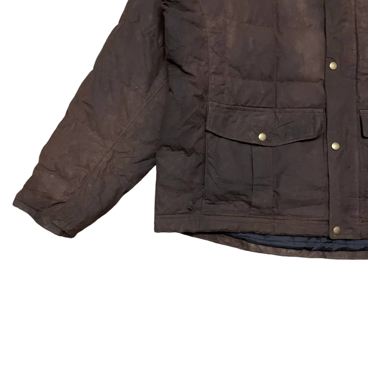 L.L. Bean L.L. Bean Waxed Goose Down Puffer Jacket Size US XL / EU 56 / 4 - 3 Thumbnail