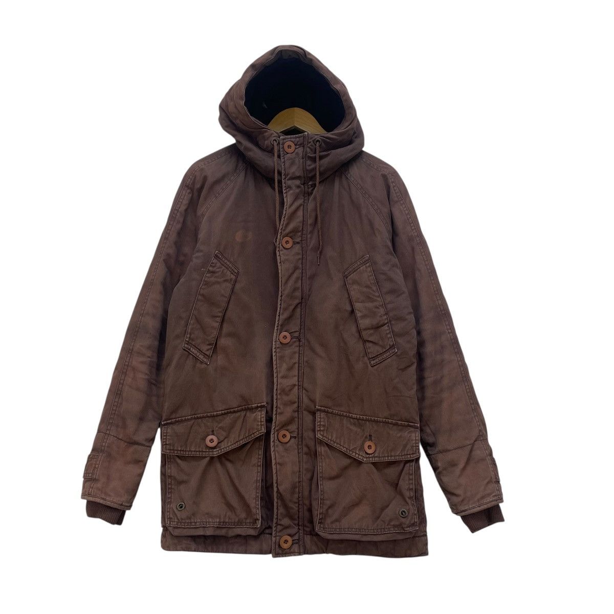 Japanese Brand 💥Global Work Feded Parka Jacket Size US M / EU 48-50 / 2 - 1 Thumbnail