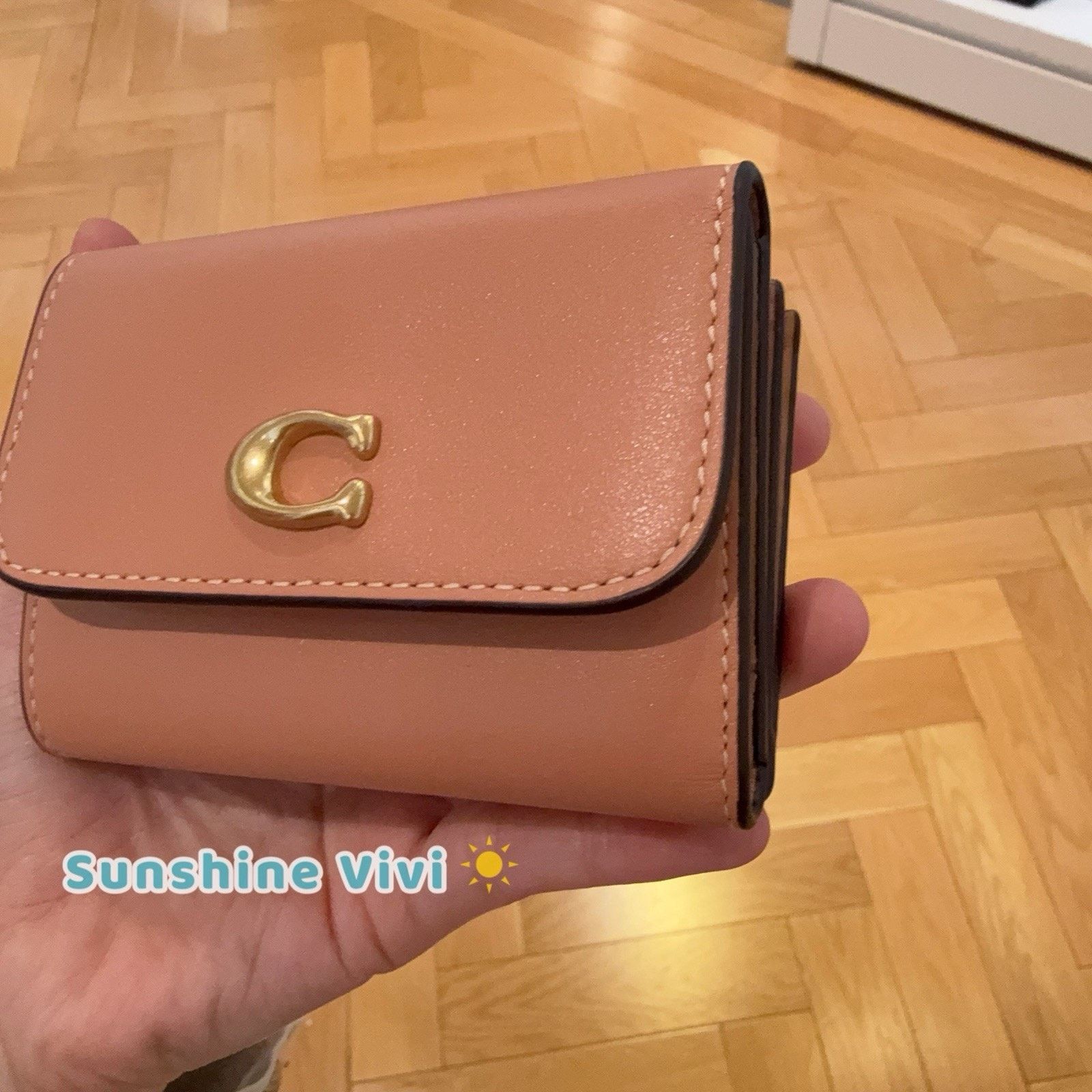 Coach NWT COACH Tri-fold wallet card holder CZ111 Leather Size ONE SIZE - 2 Thumbnail