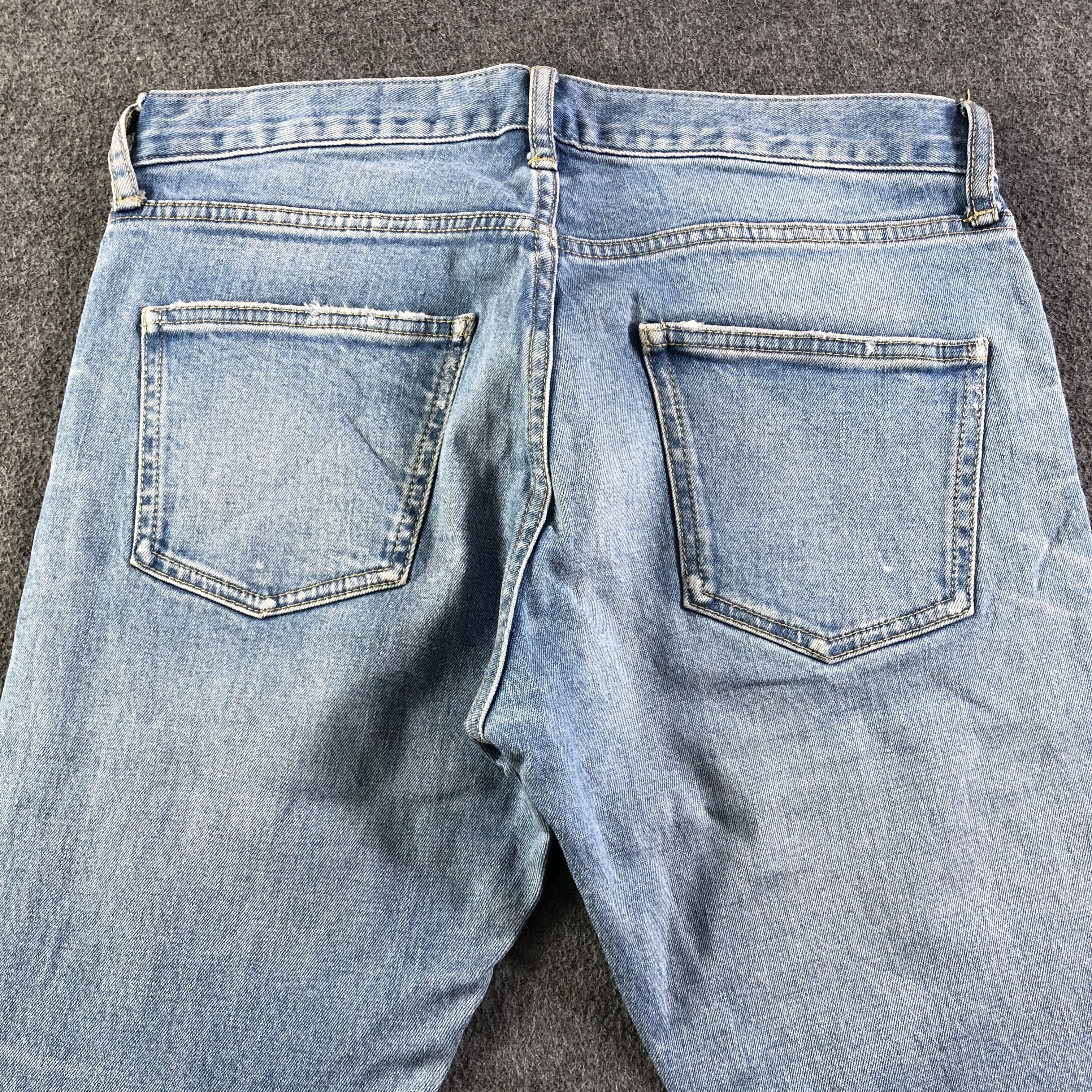 Japanese Brand × Vintage Vintage Japan Selvedge Slim Jeans-J2946 Size US 31 - 5 Thumbnail