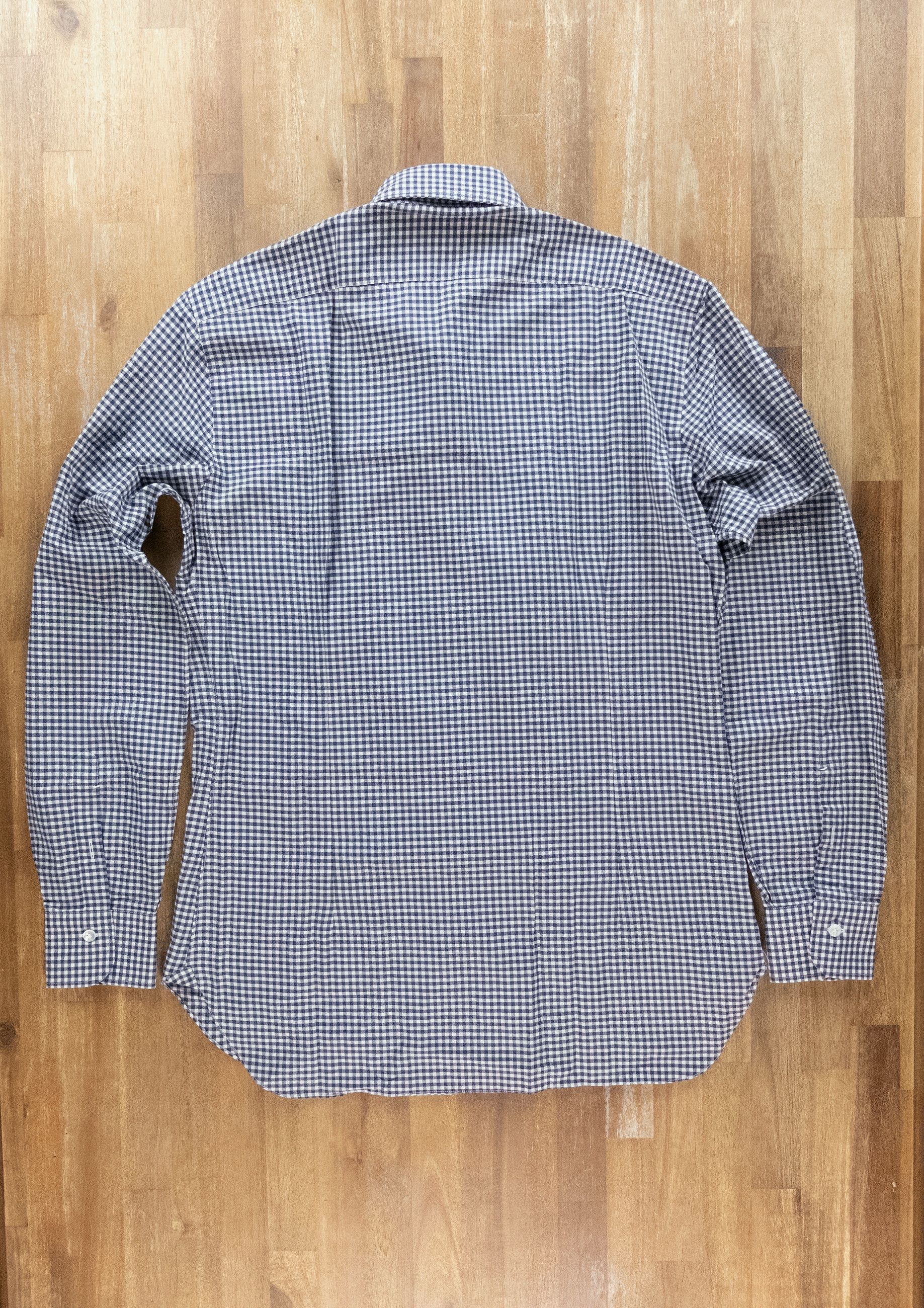 Barba Napoli BARBA Napoli Culto blue white gingham cotton shirt 40 Size US M / EU 48-50 / 2 - 6 Thumbnail